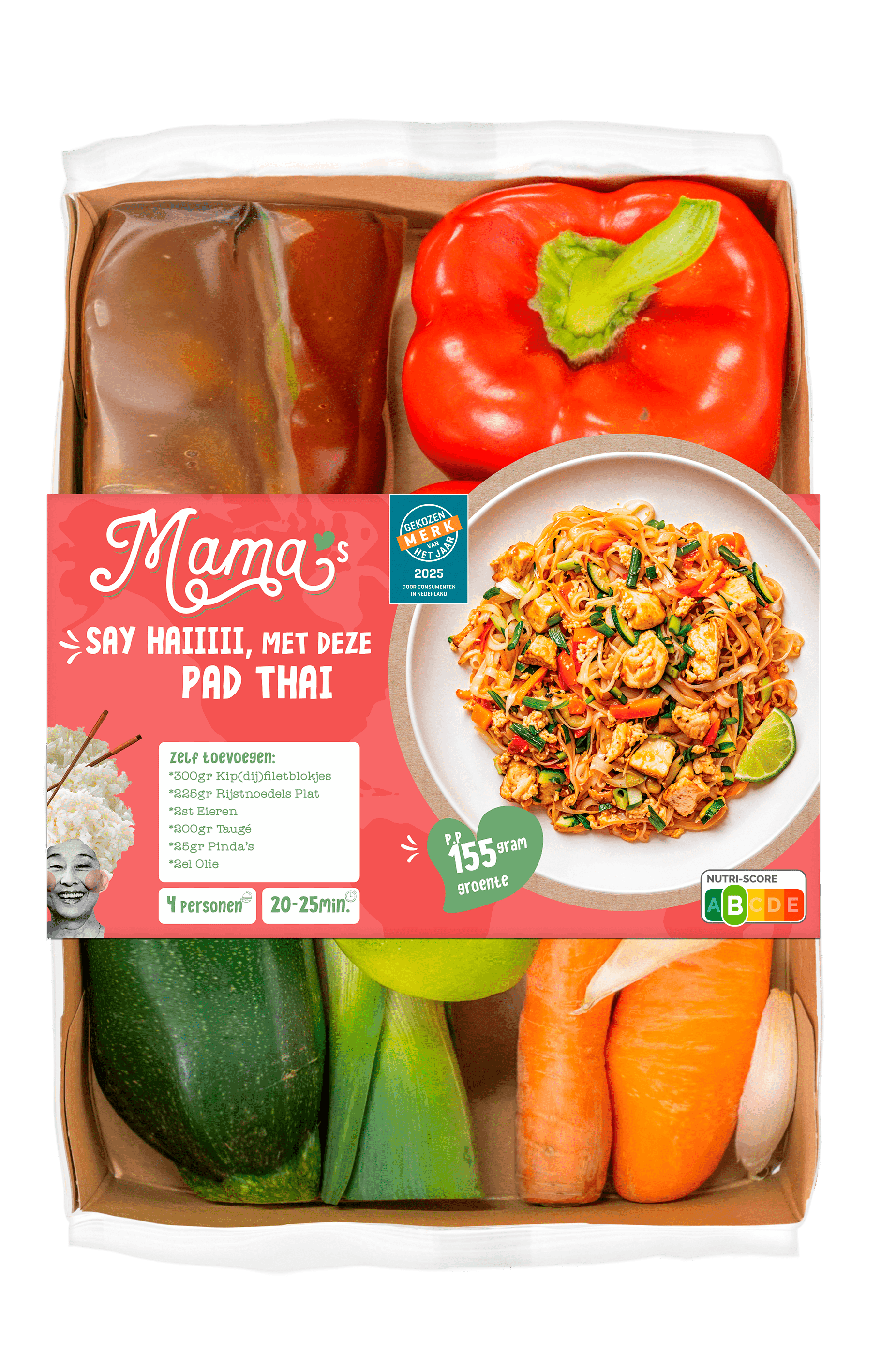 Mama's Maaltijden Verspakket Pad Thai