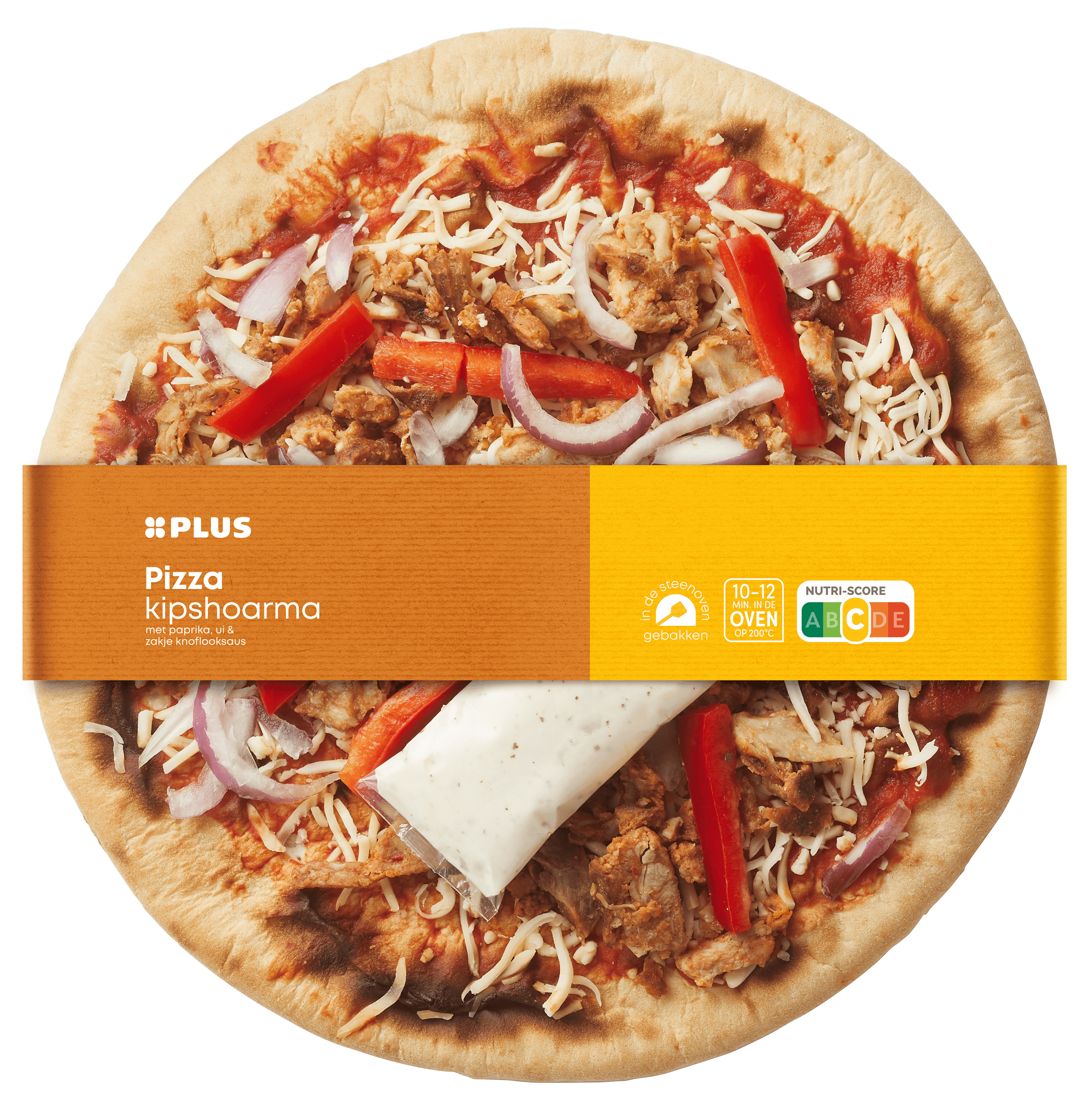 PLUS Pizza kipshoarma