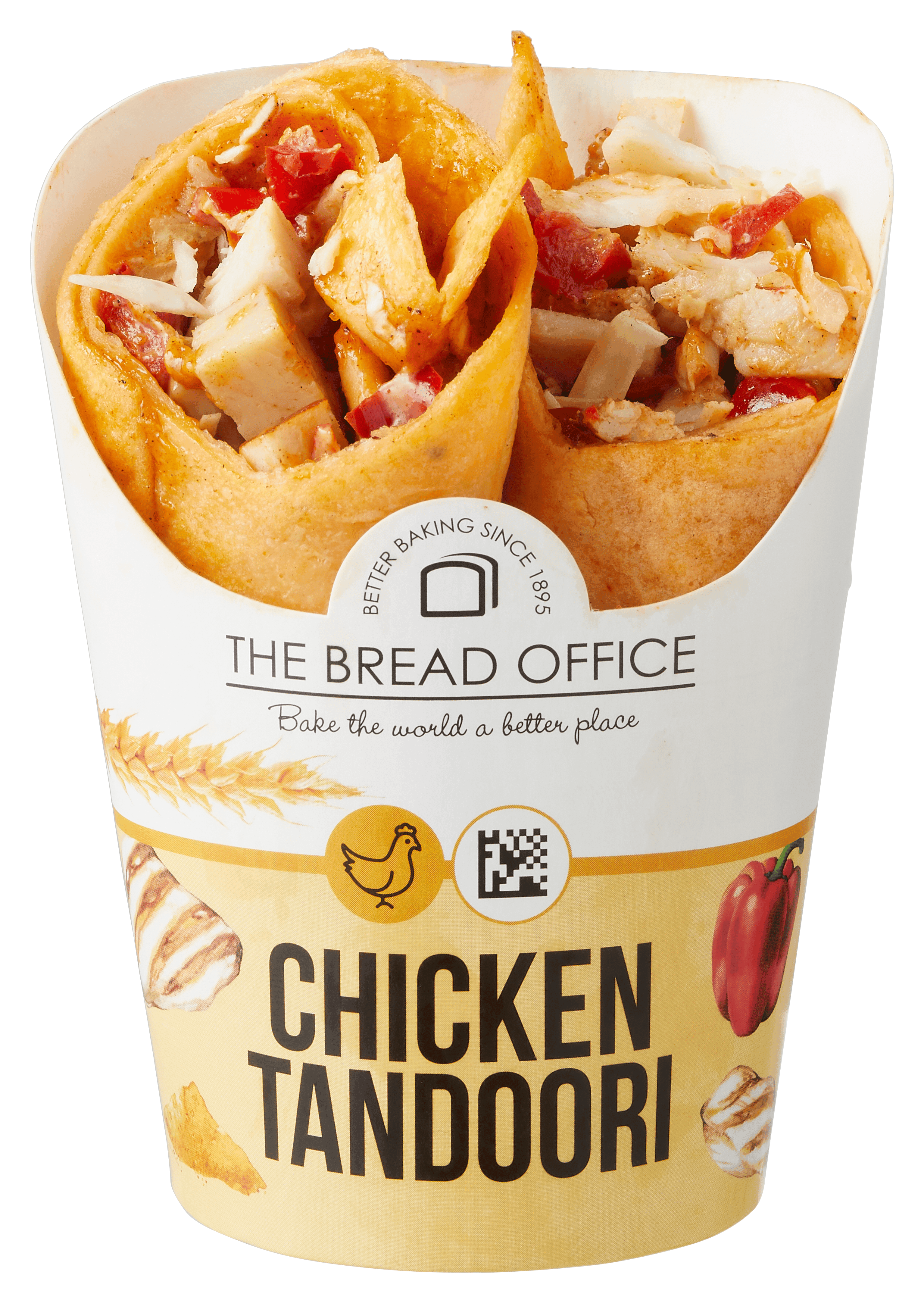 The Bread Office Wrap kip Tandoori