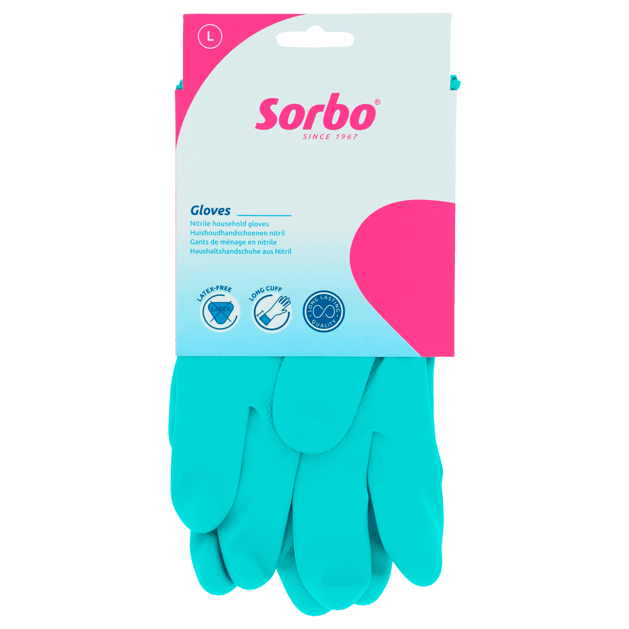 Sorbo Huishoudhandschoen nitril L