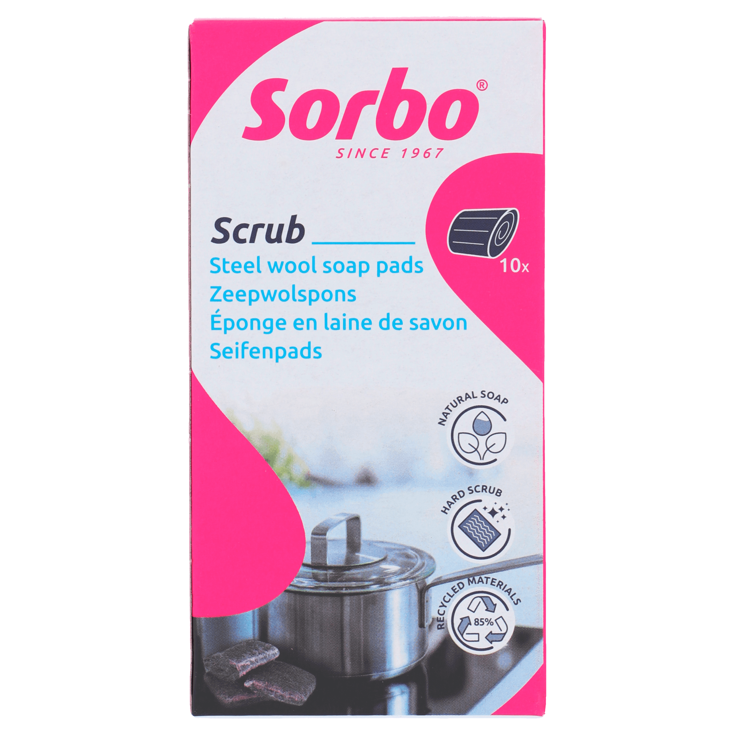 Sorbo Zeepwolsponsjes recycled