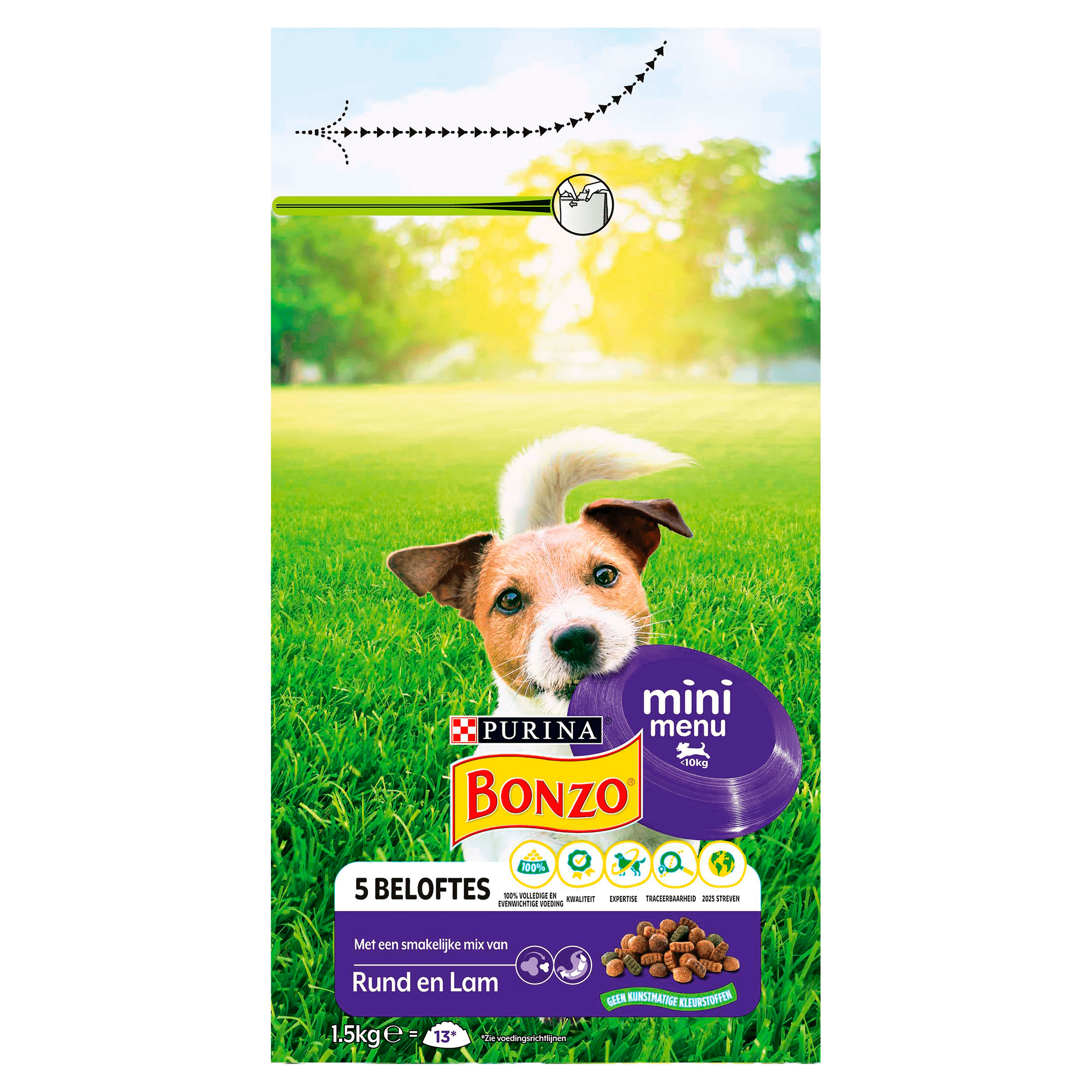 Bonzo Mini Menu hondenvoer met rund & lam