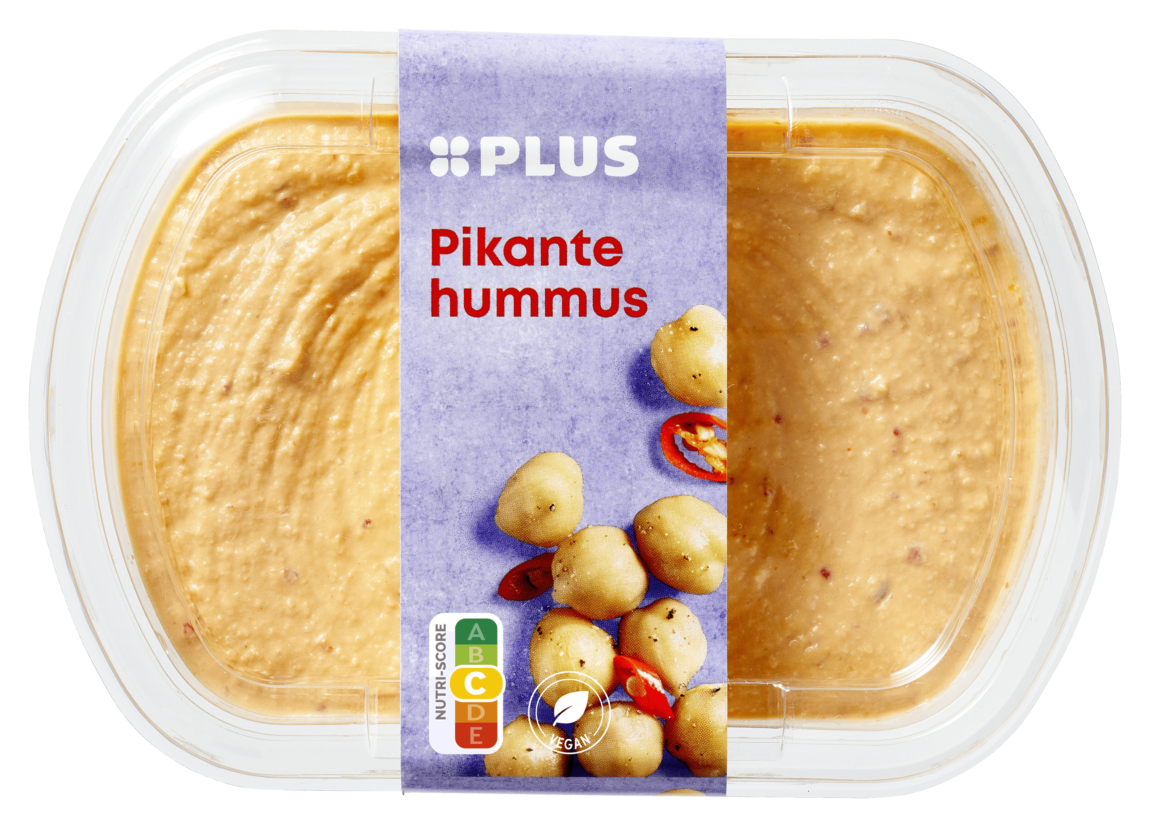 PLUS Hummus pikant