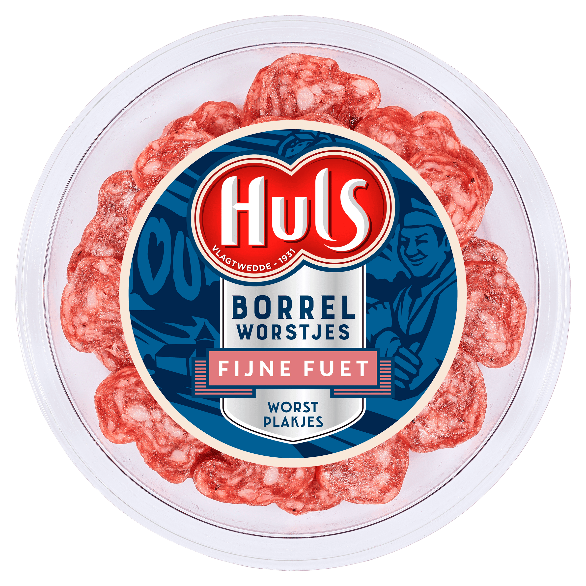 Huls Worstcup fijne fuet