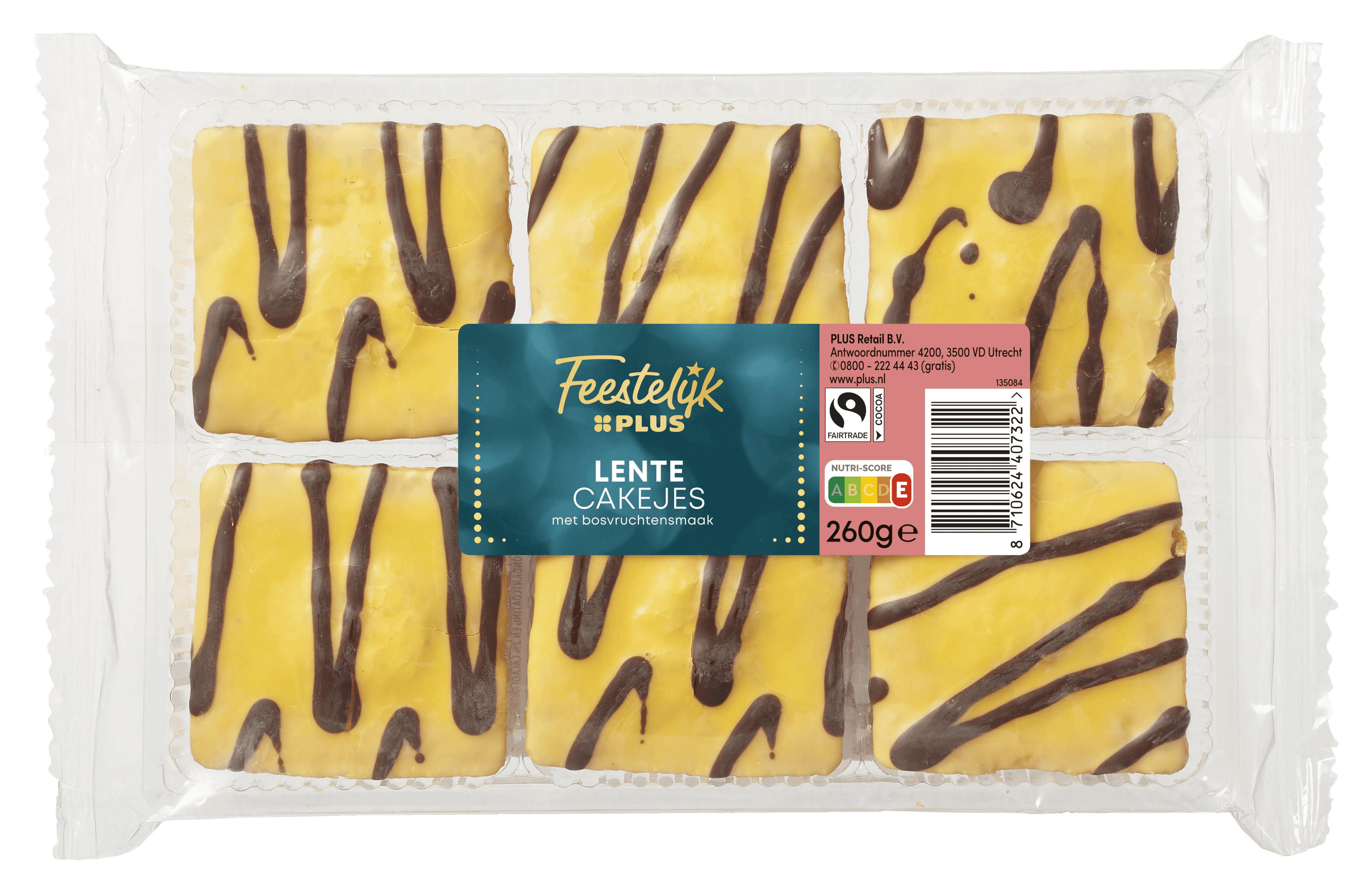 Feestelijk PLUS Paasgebak met bosvruchtenvulling 