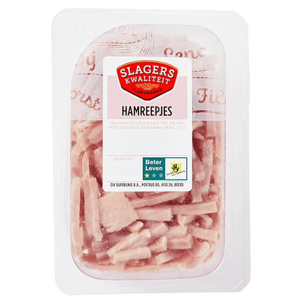 Slagers kwaliteit Hamreepjes