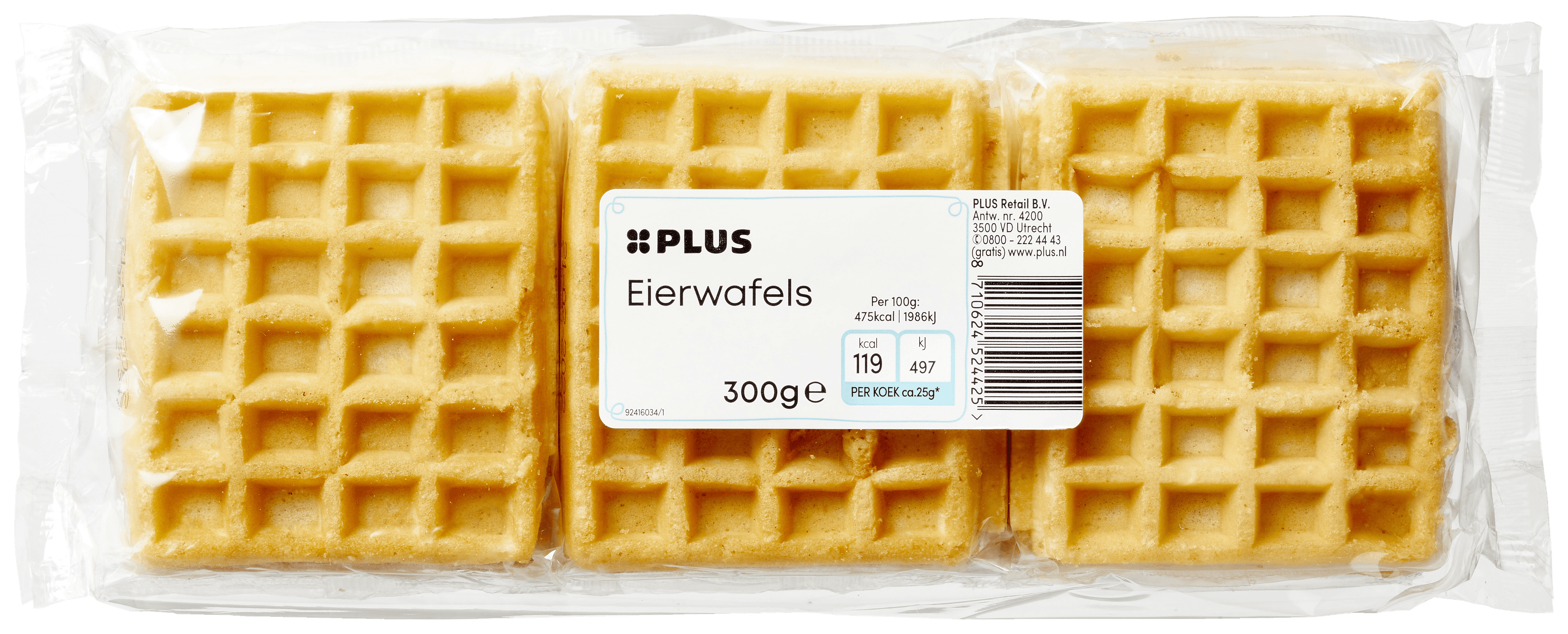 PLUS Eierwafels