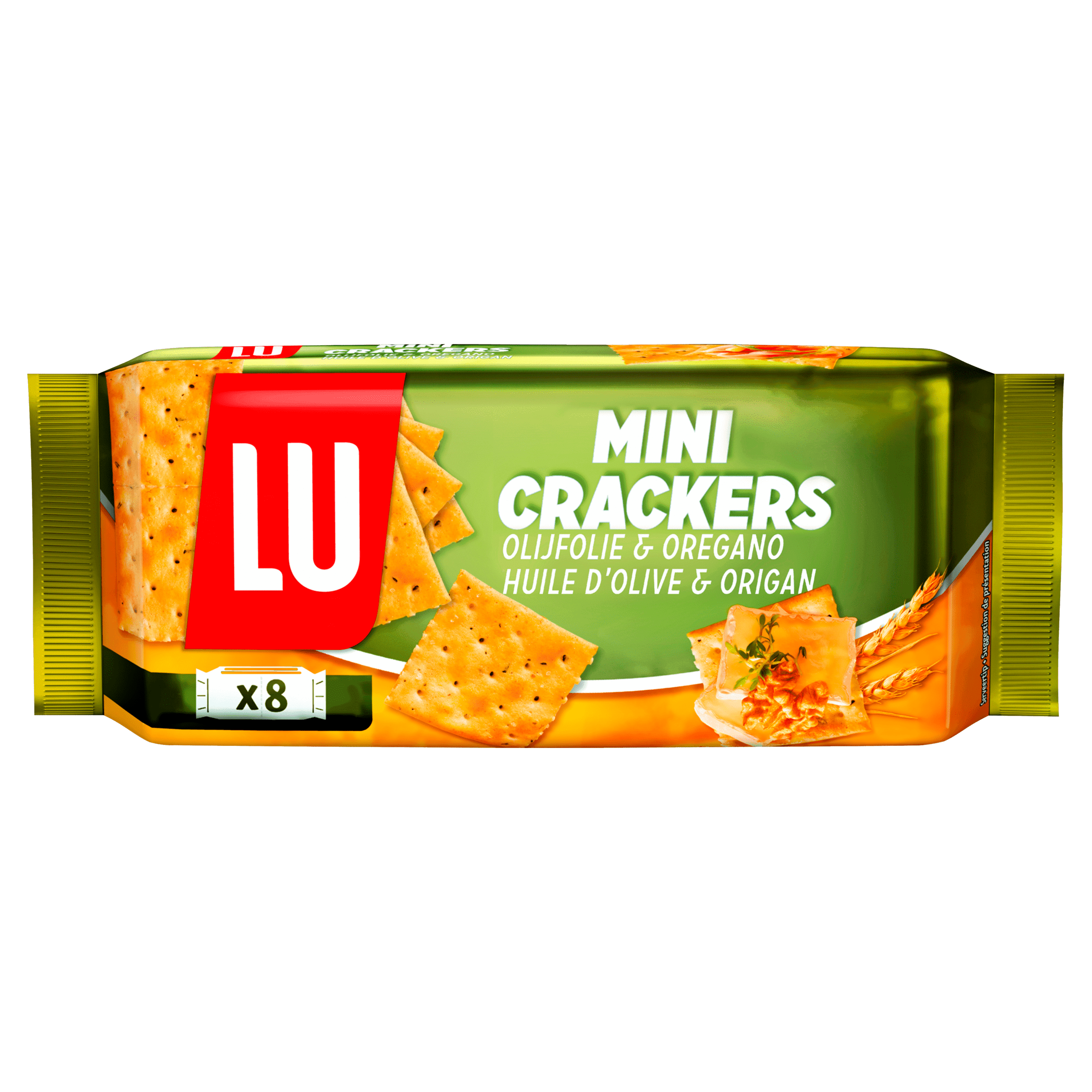 Lu Mini crackers olijf & oregano