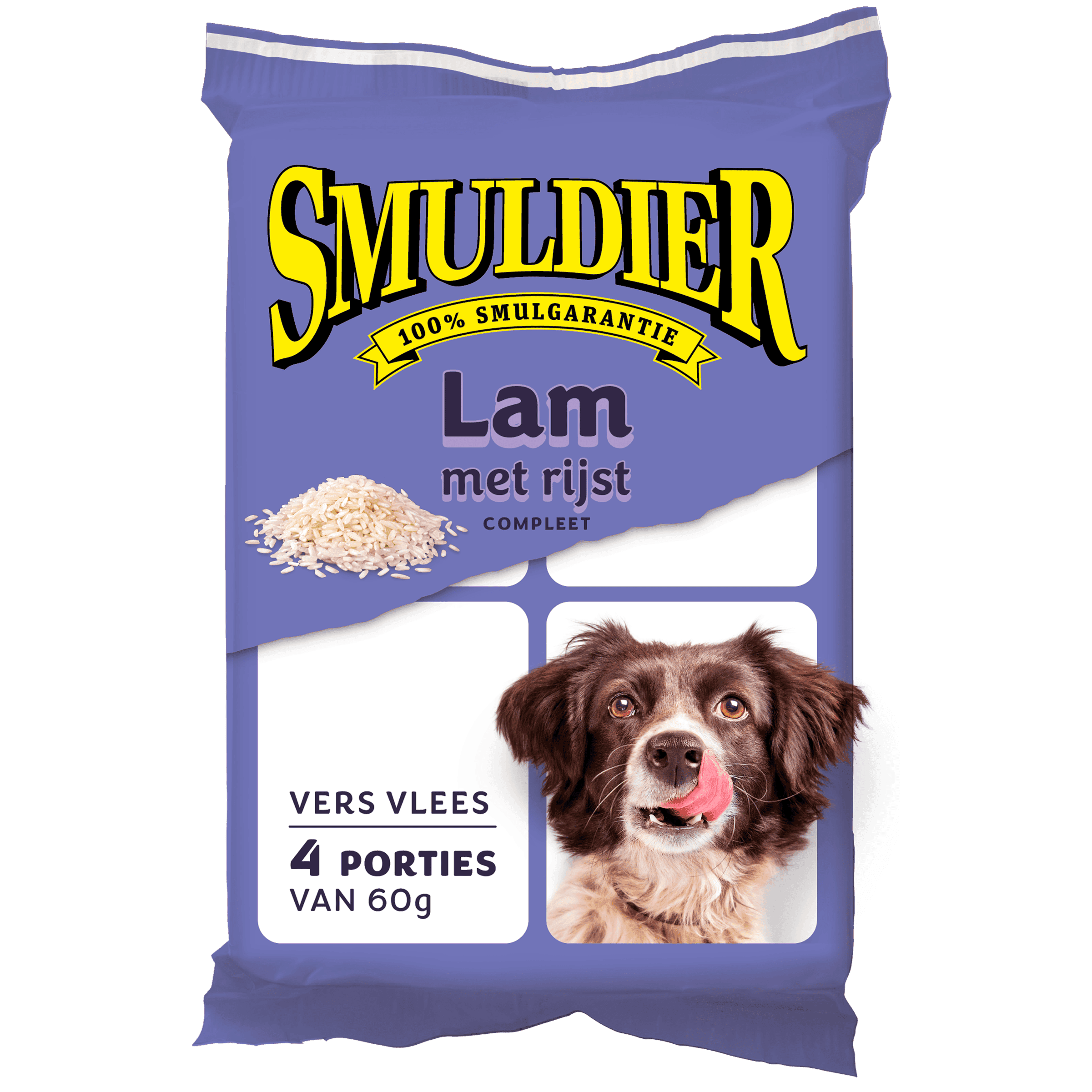 Smuldier Lam met Rijst 4x60 gram