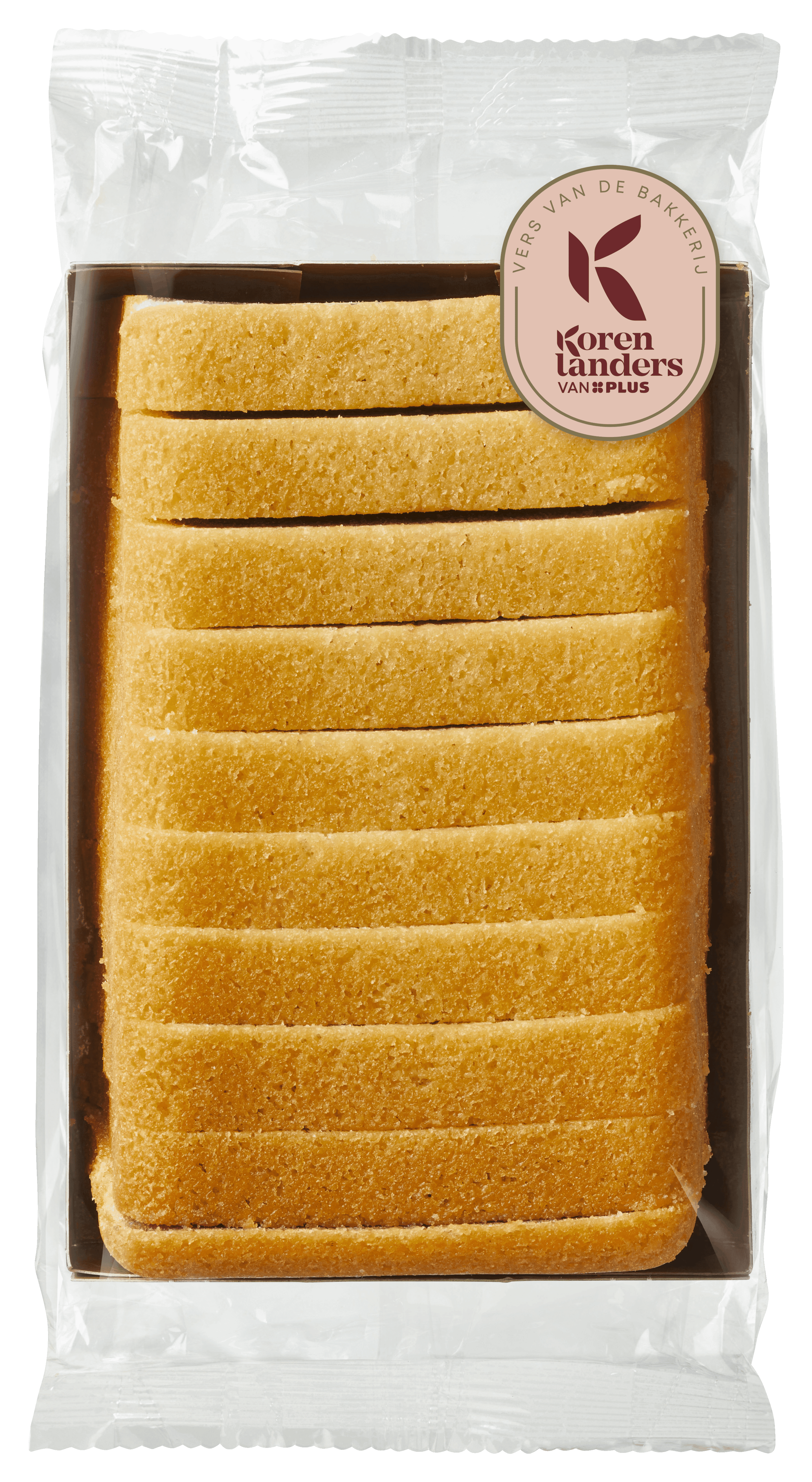 PLUS Korenlanders Marmercake gesneden