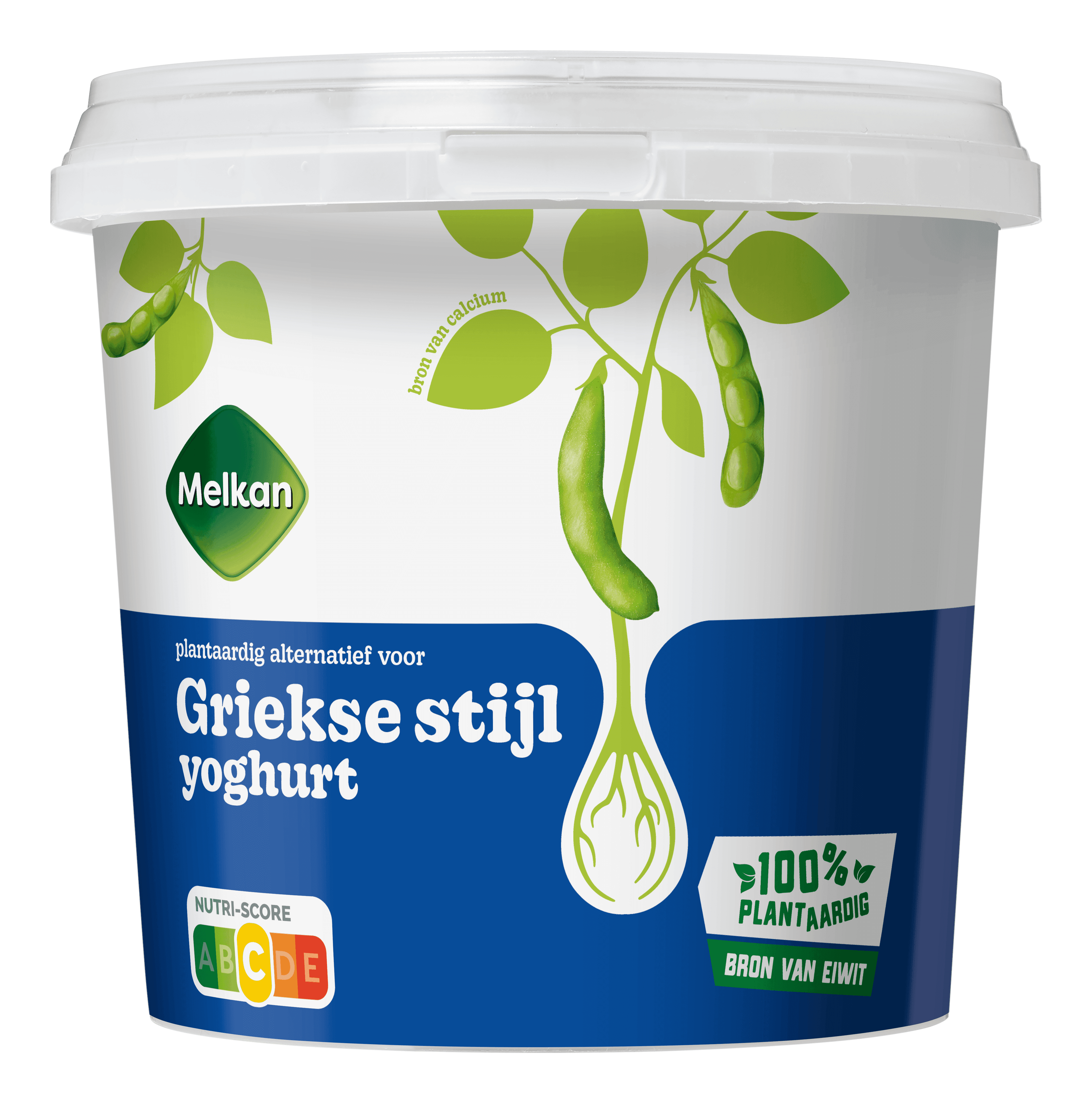 Melkan Griekse stijl plantaardige yoghurt