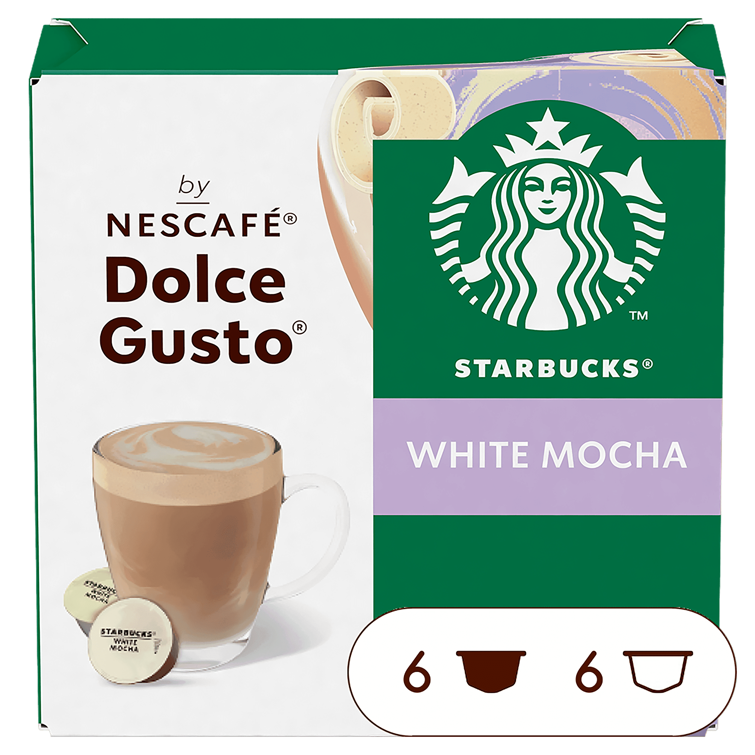 Starbucks by Nescafé Dolce Gusto white choc