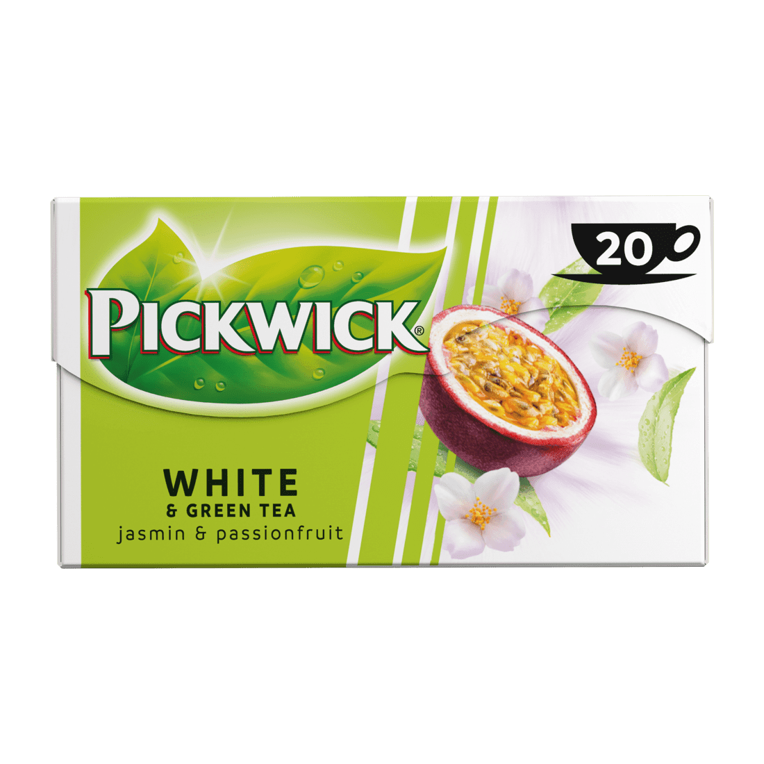 Pickwick Jasmin passion fruit white & green tea