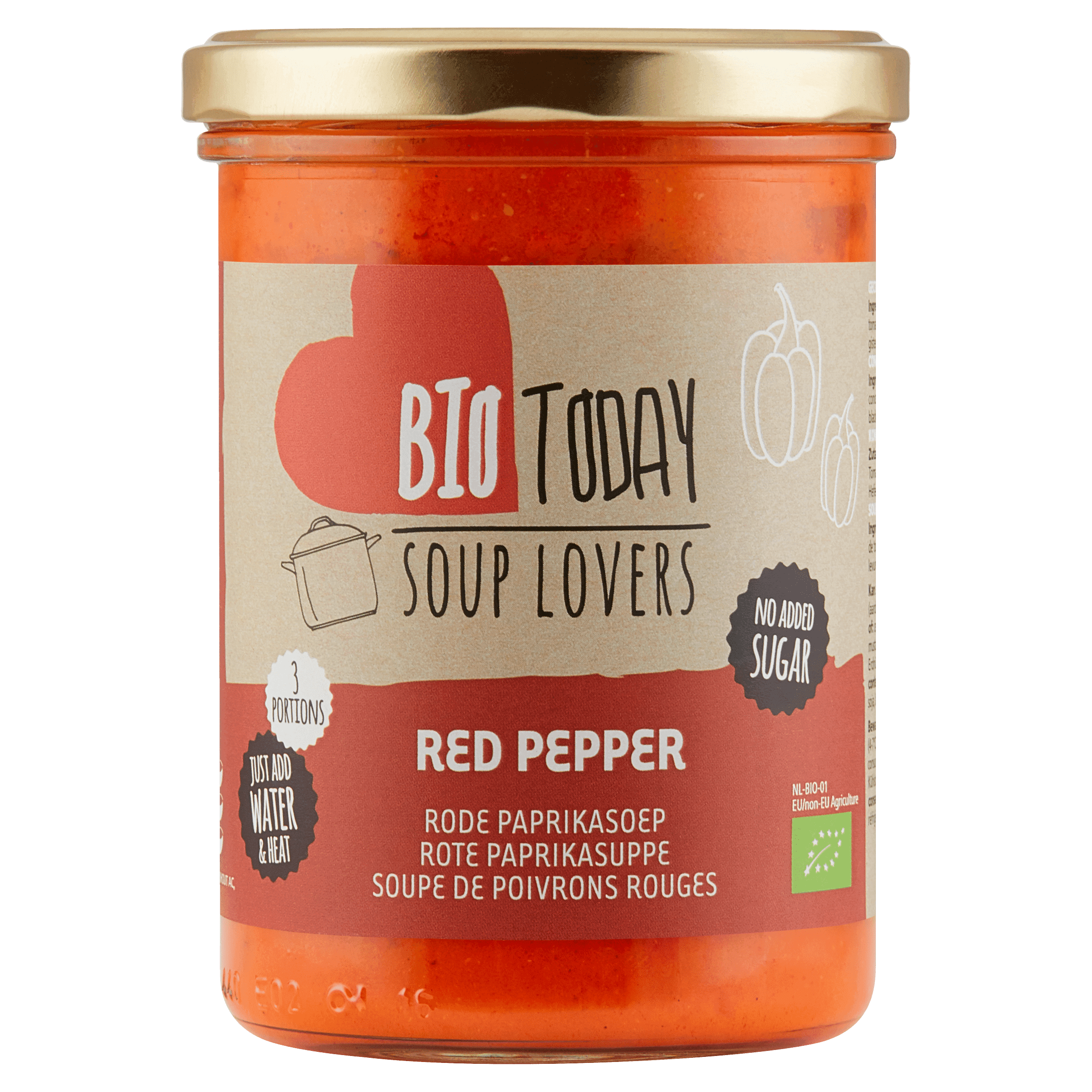 BioToday Rode Paprikasoep bio