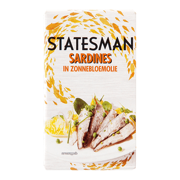 Statesman Sardientjes in zonnebloemolie