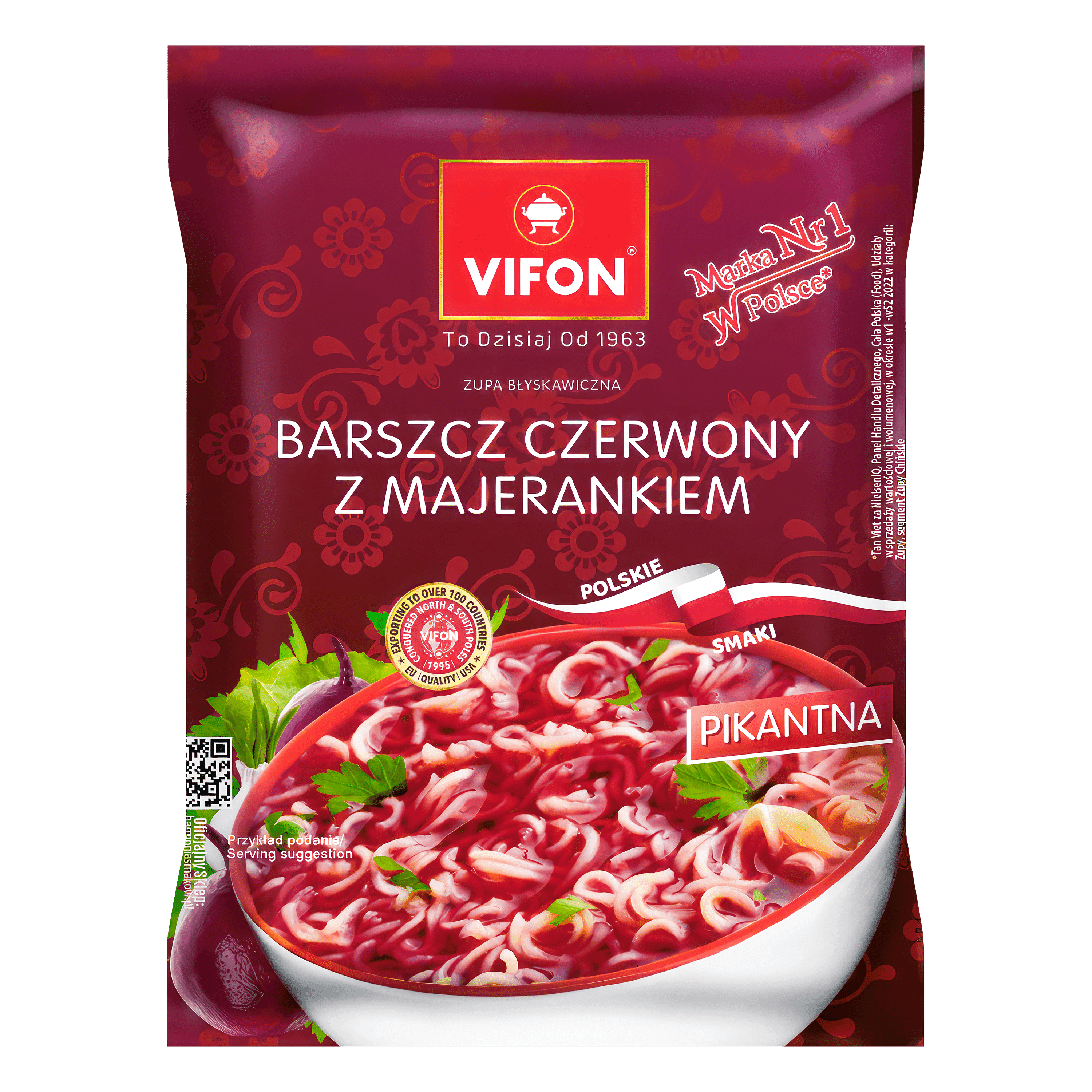 Vifon noedels rode bieten