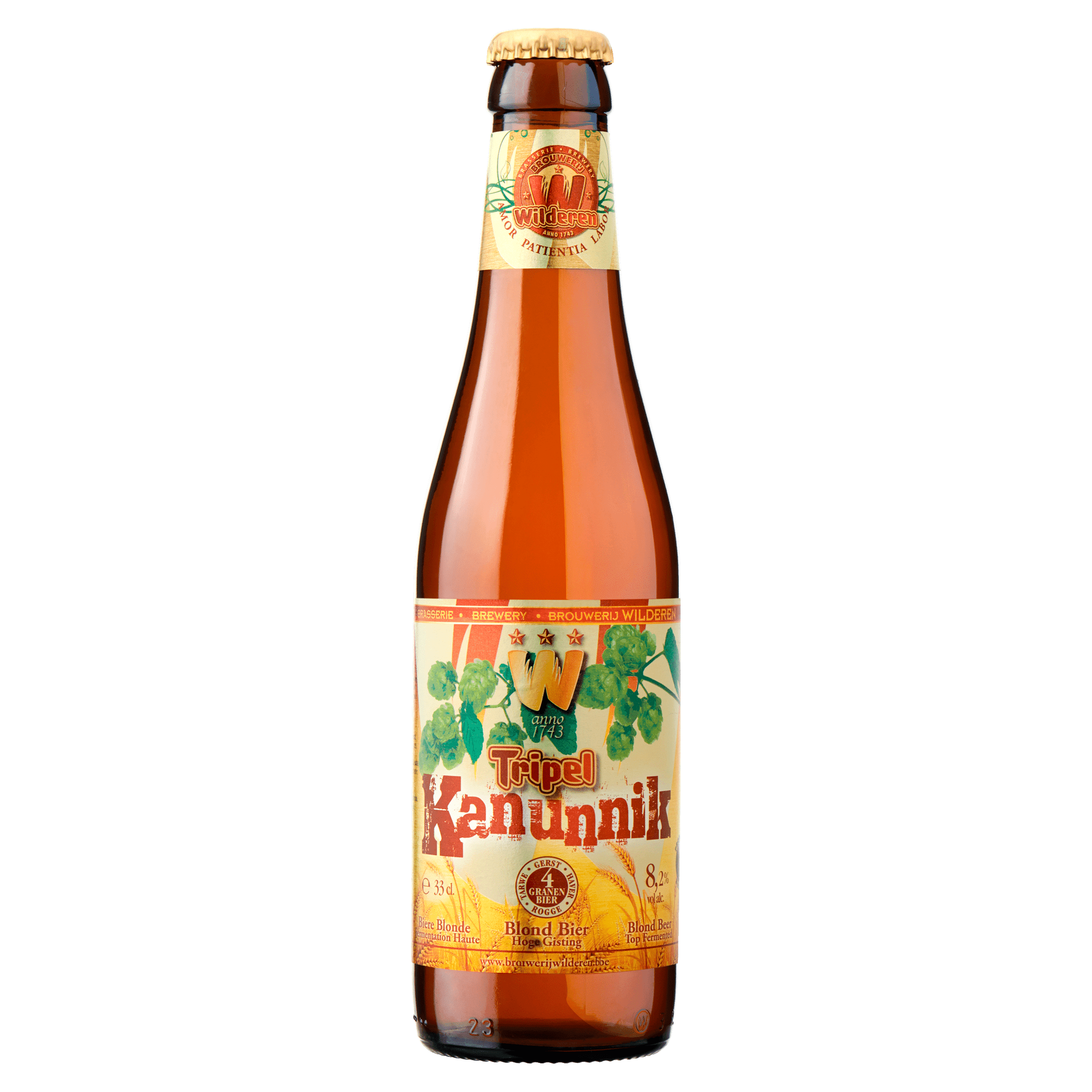 Brouwerij Wilderen Tripel Kanunnik