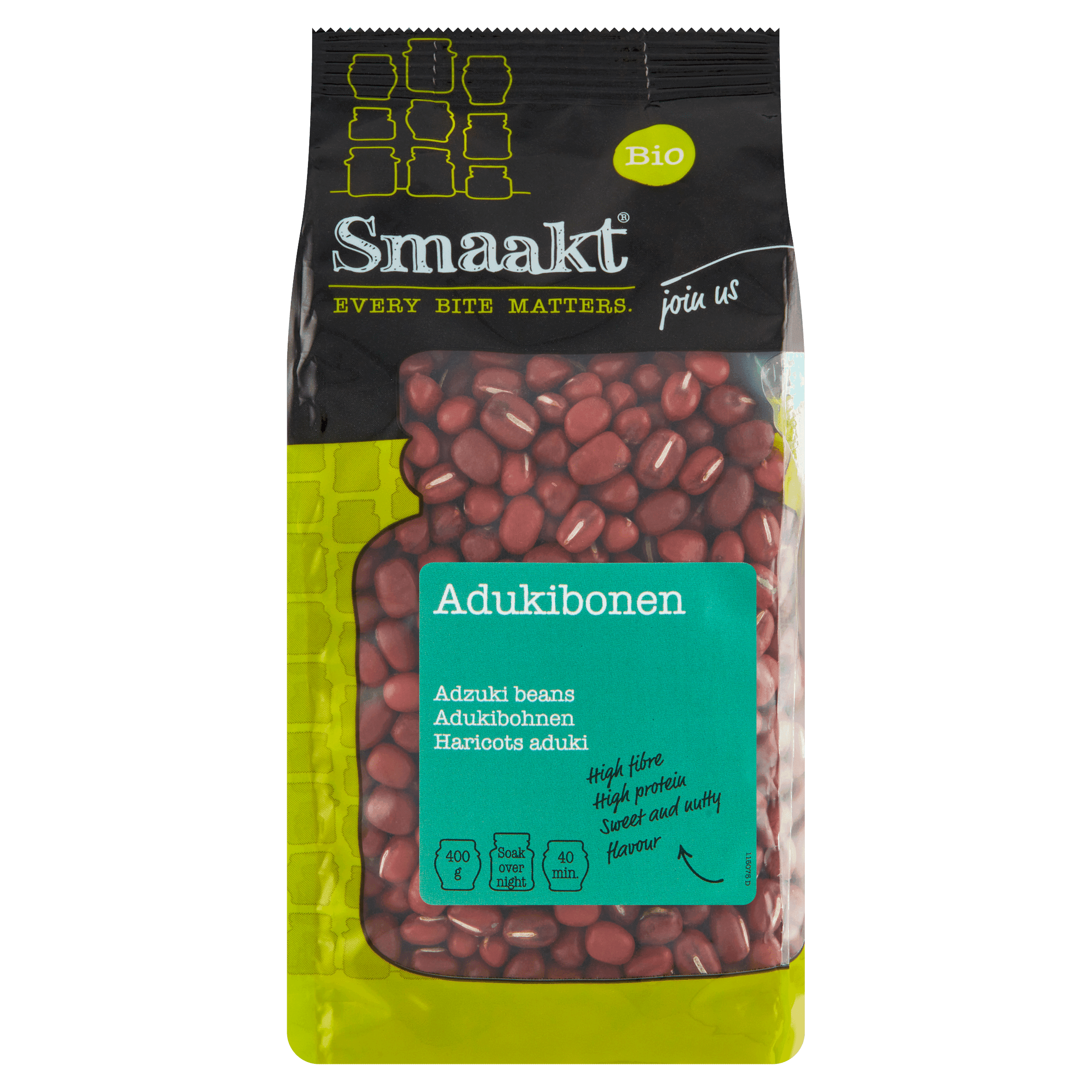 Smaakt Adukibonen bio