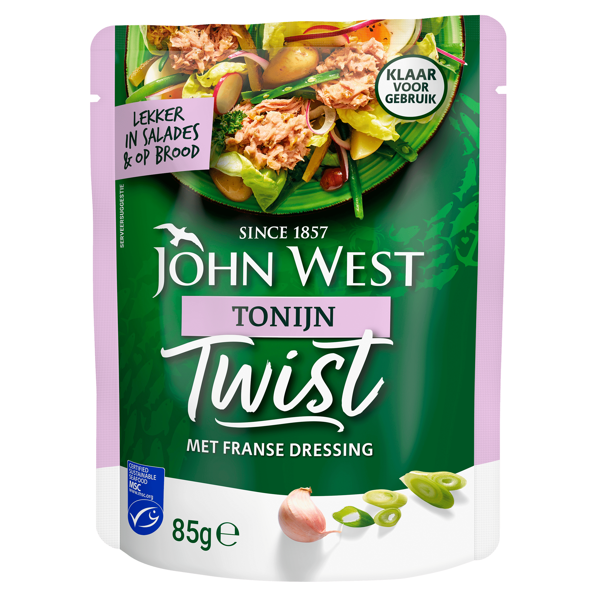 John West Twist MSC Tuna French Dressing 20x85g