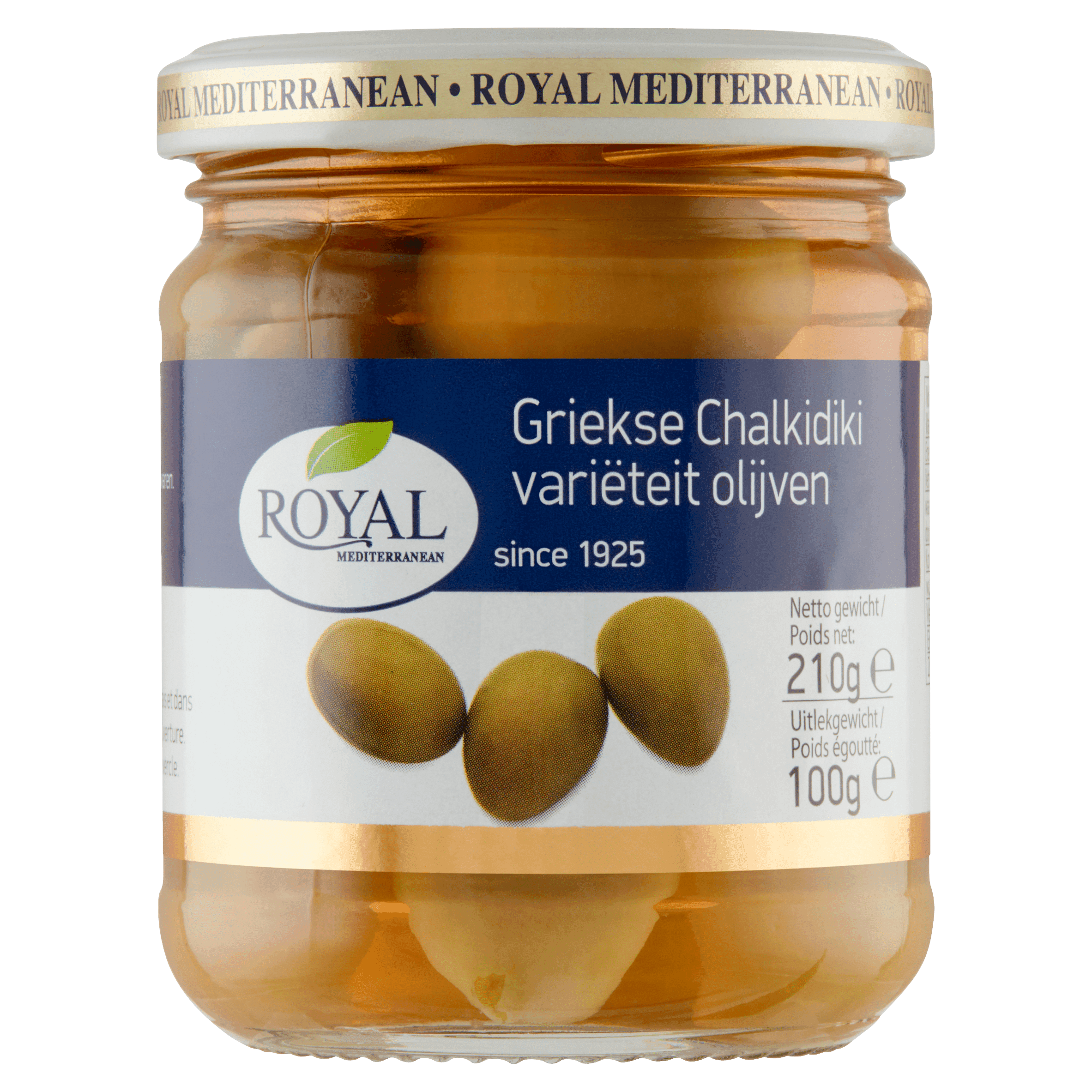 Royal Griekse Chalkidiki olijven