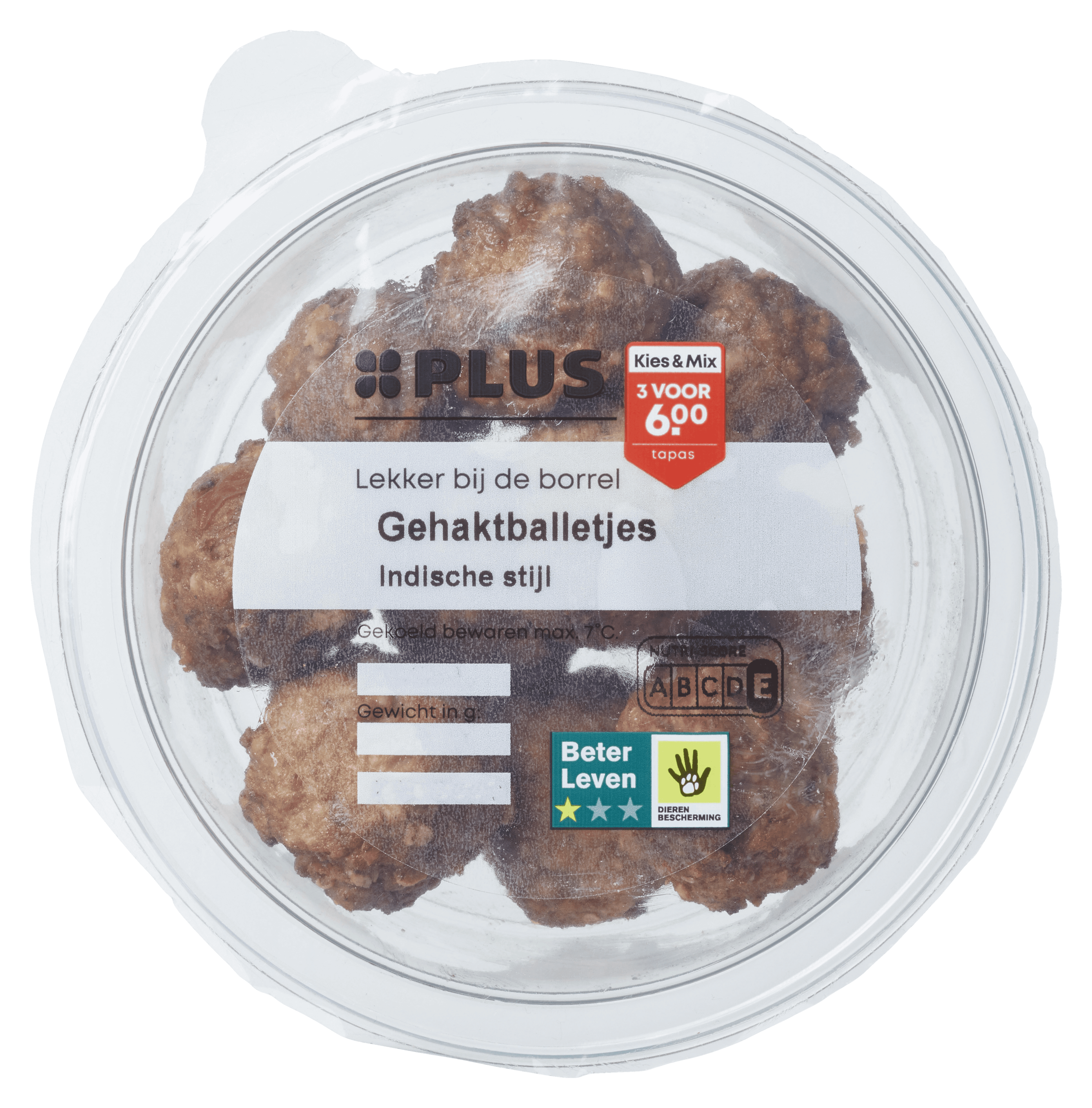 PLUS Gehaktballetjes Indisch