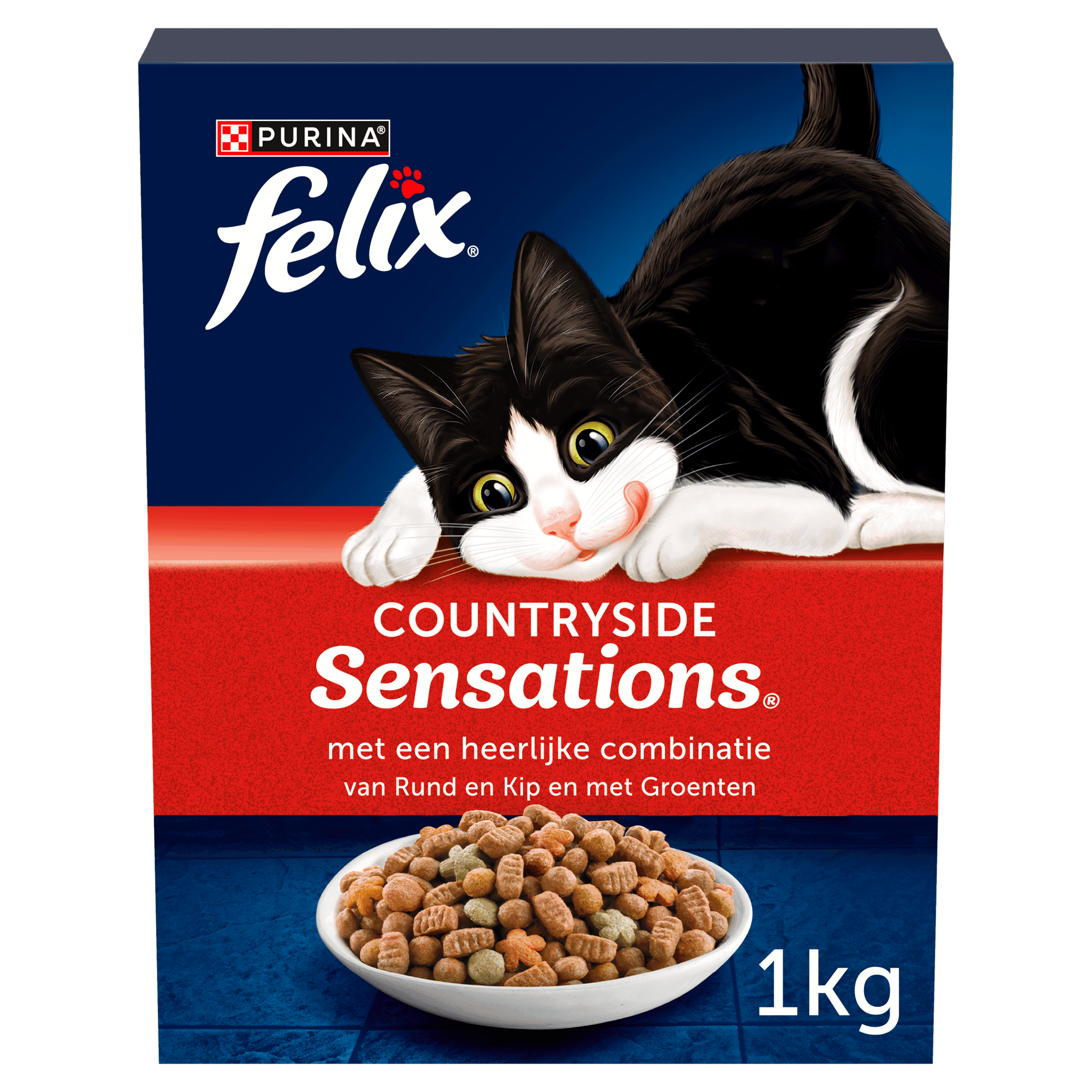 Felix Sensations Countryside kattenvoer rund