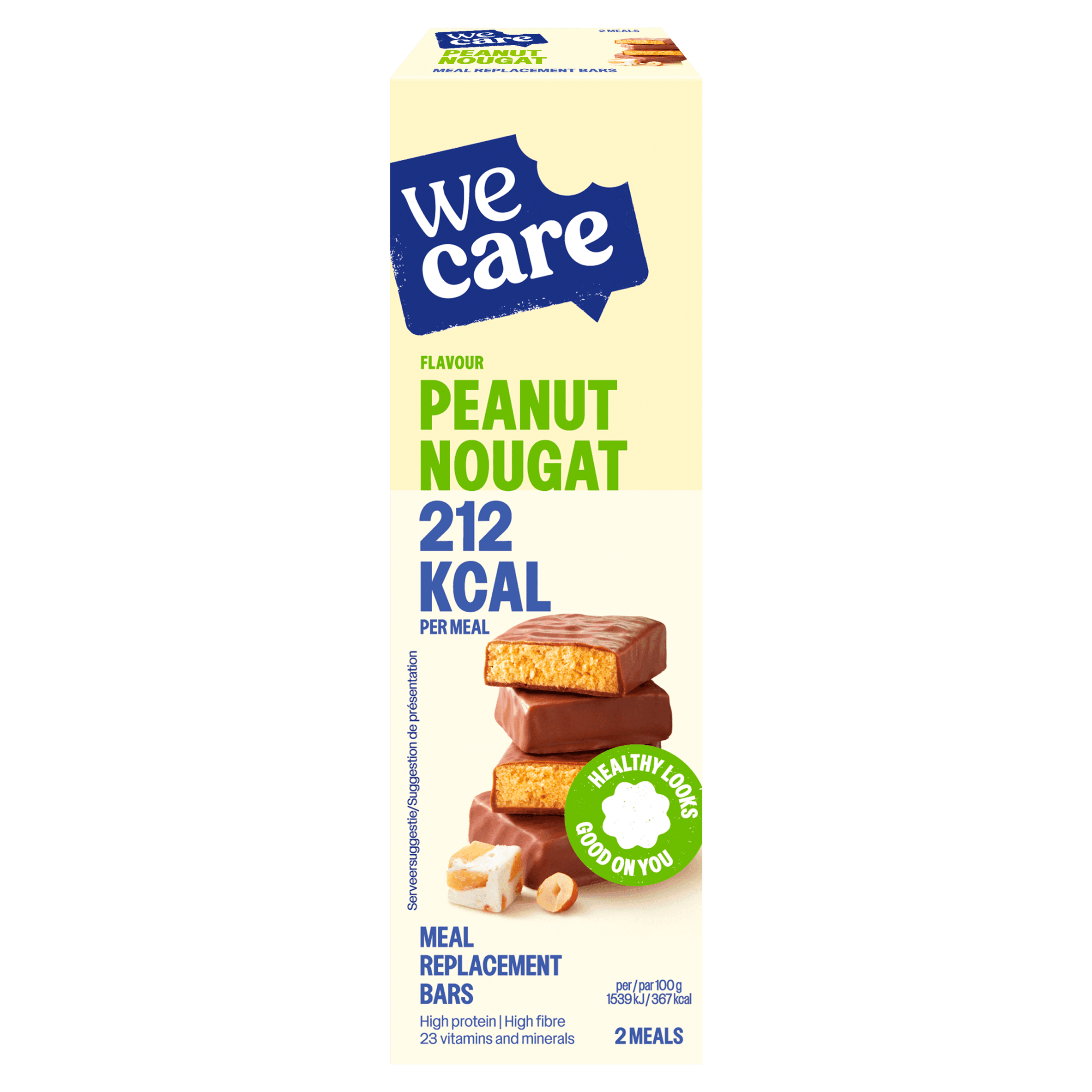 WeCare Maaltijdreep Pinda noga