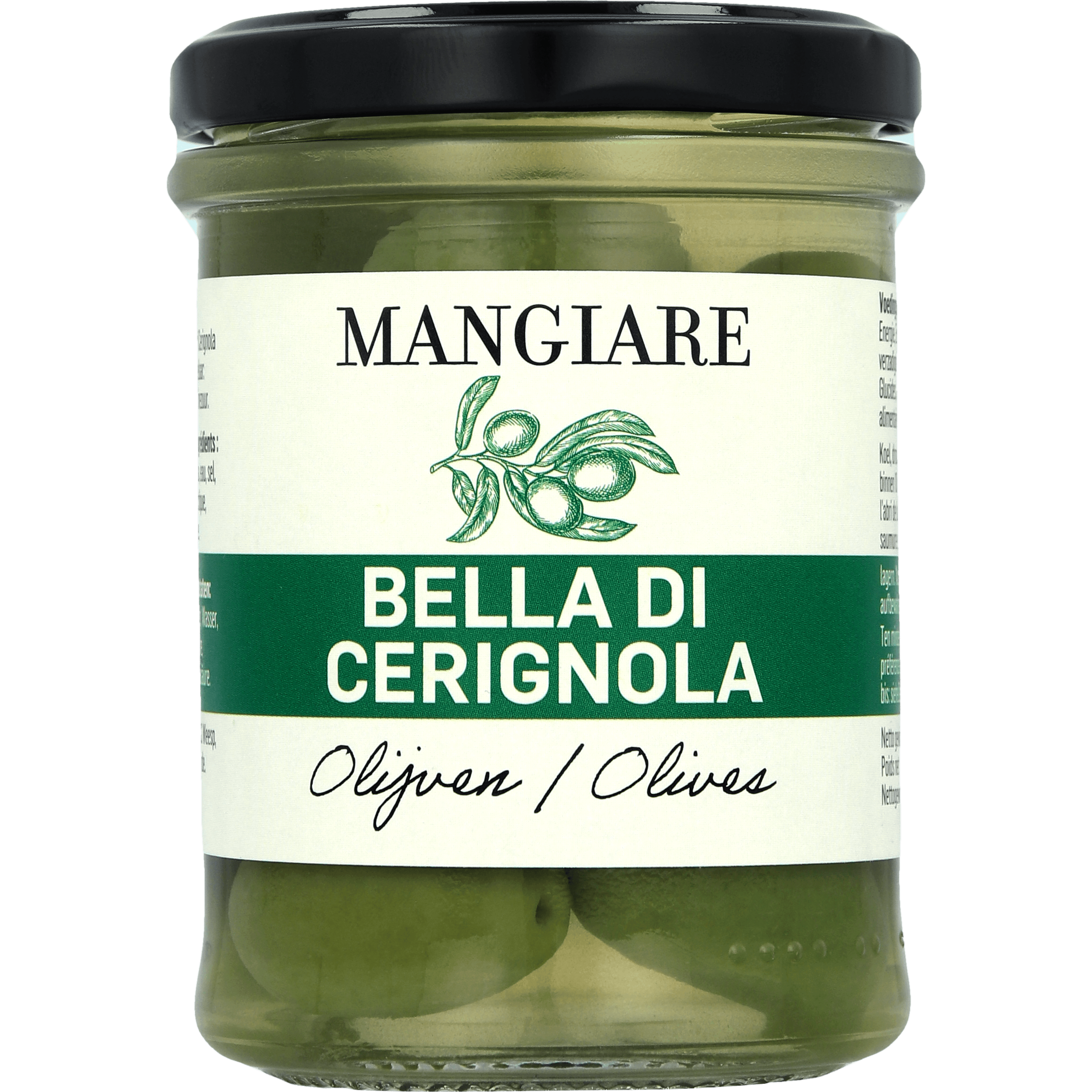 Mangiare bella di cerignola olijven