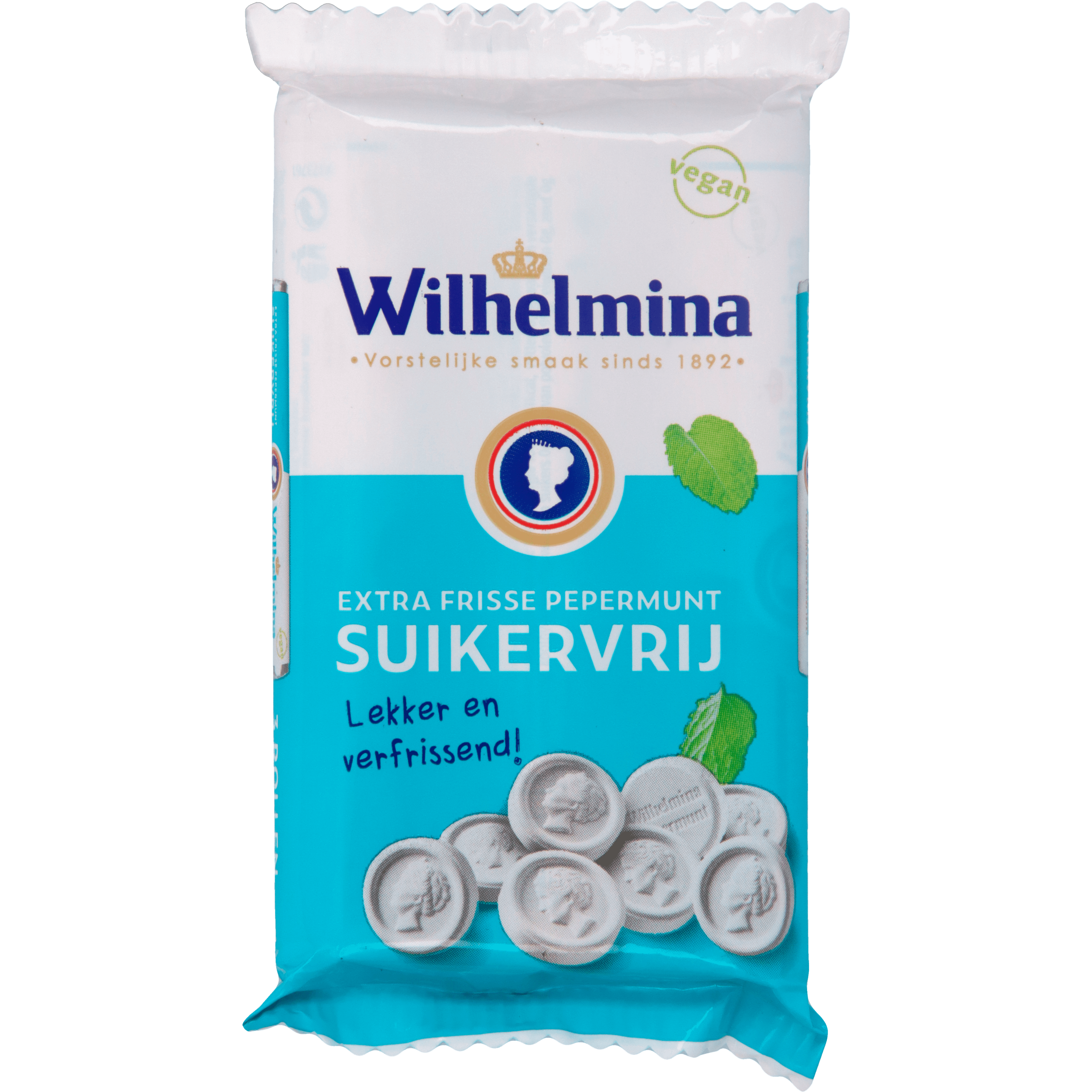 Wilhelmina Pepermunt suikervrij 3-pack
