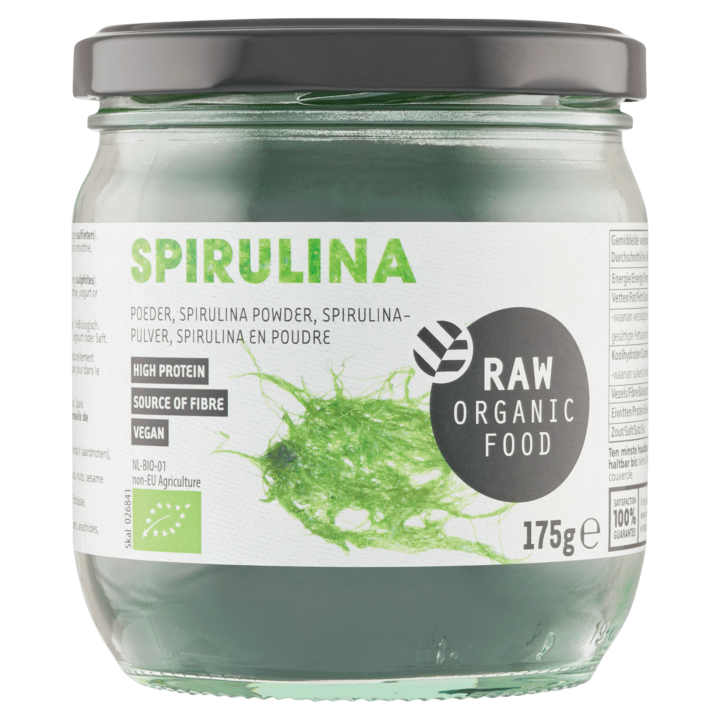 Raw Organic Food Spirulinapoeder
