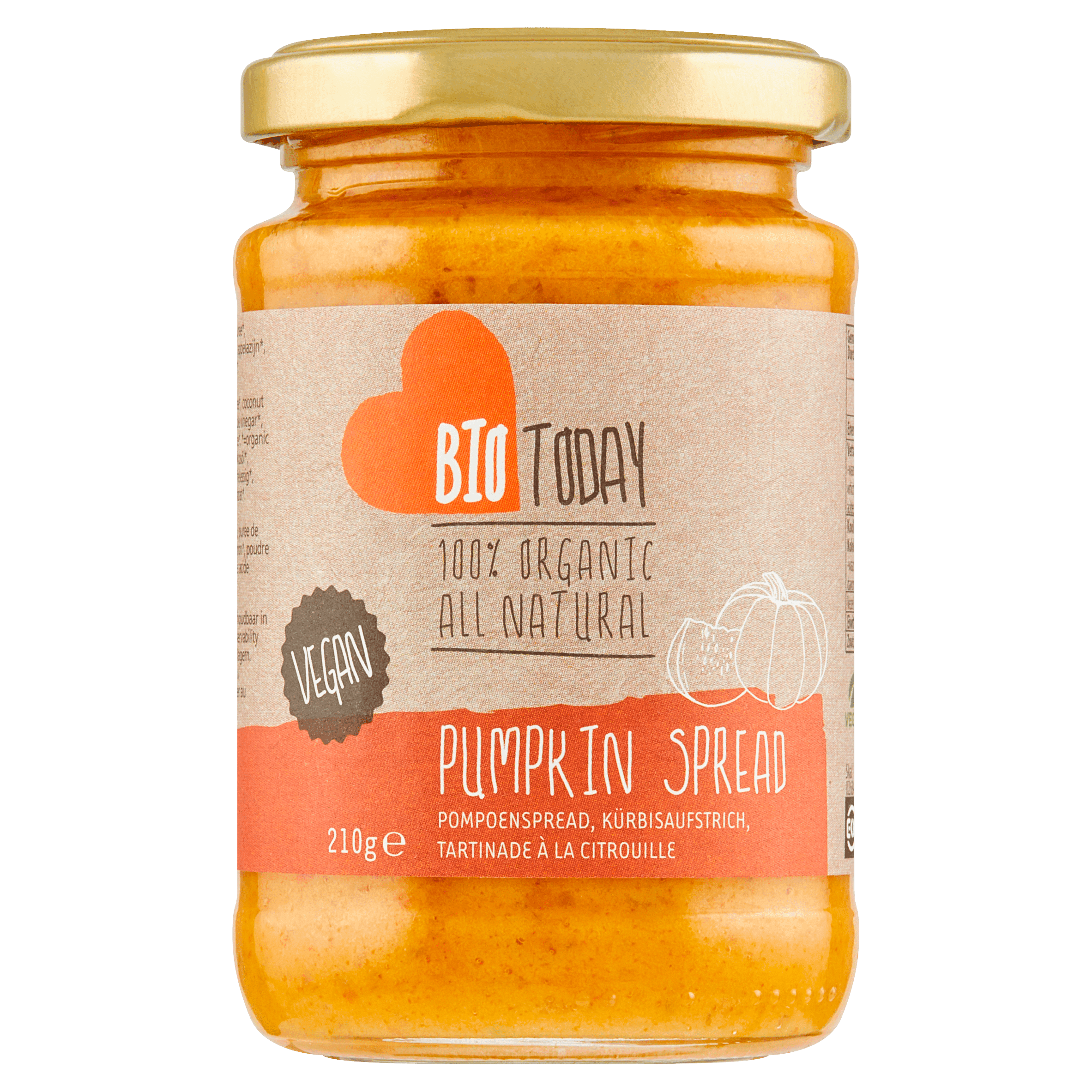 BioToday Pompoenspread bio