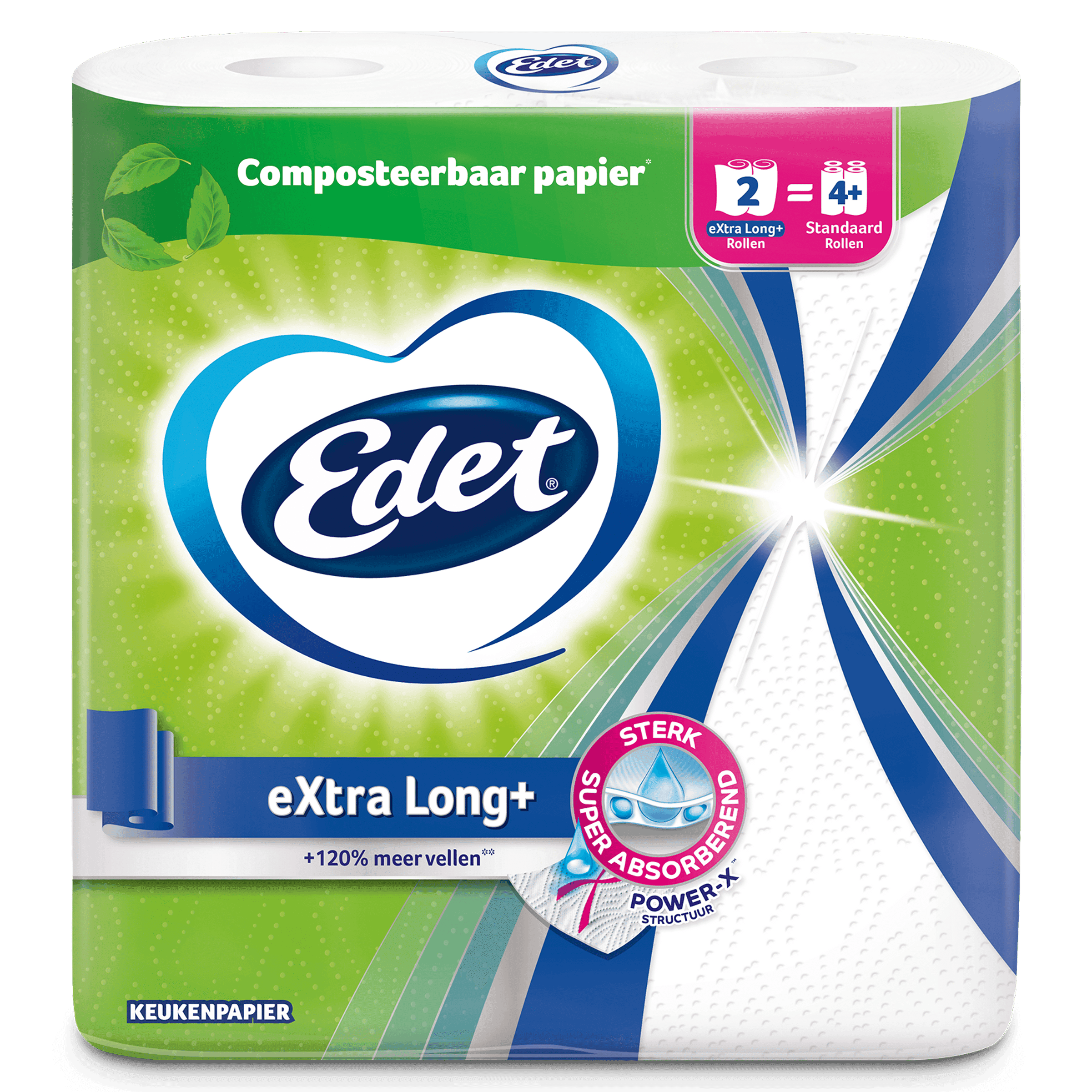 Edet Keukenpapier Extra Long+ Compost