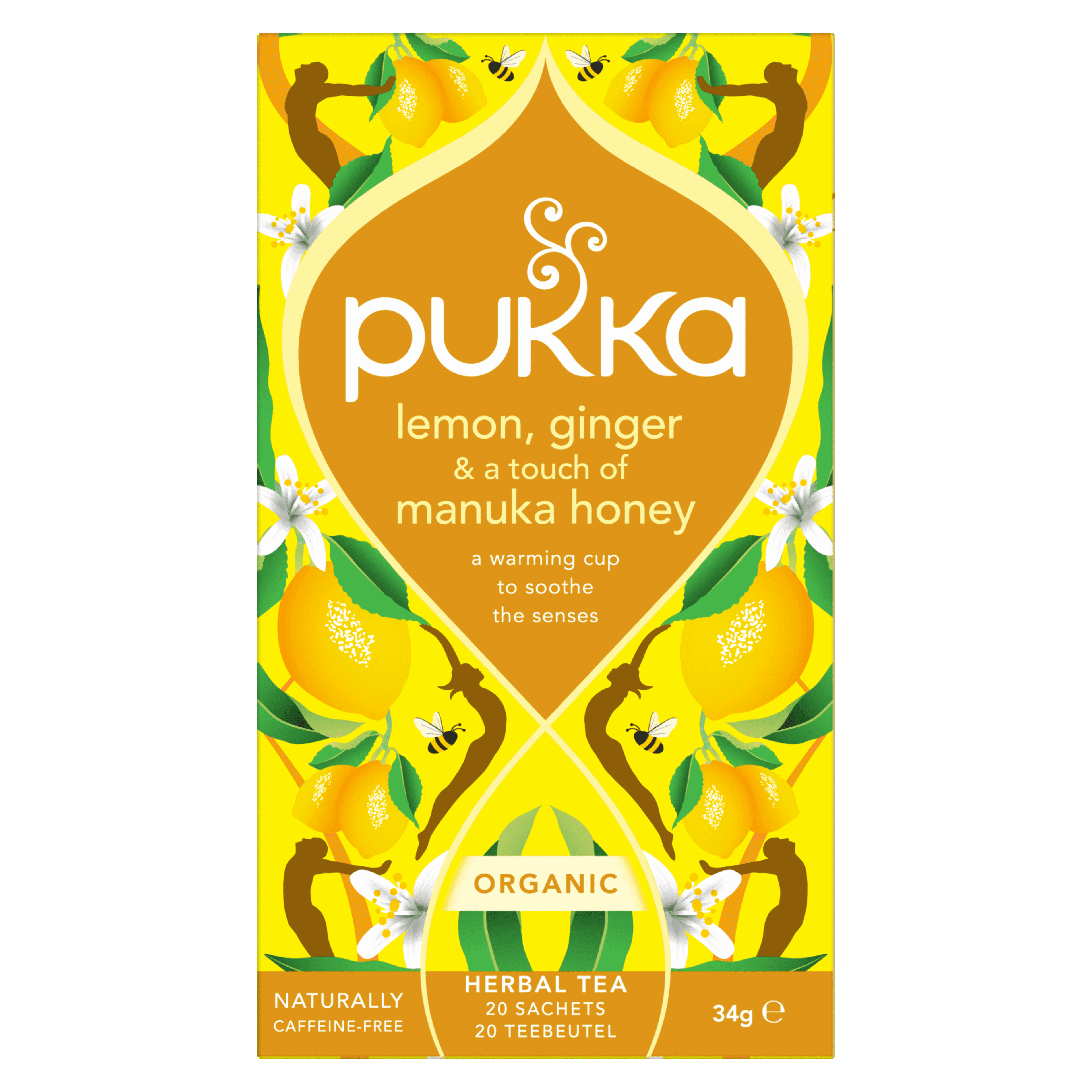Pukka Thee lemon, ginger & manuka honey