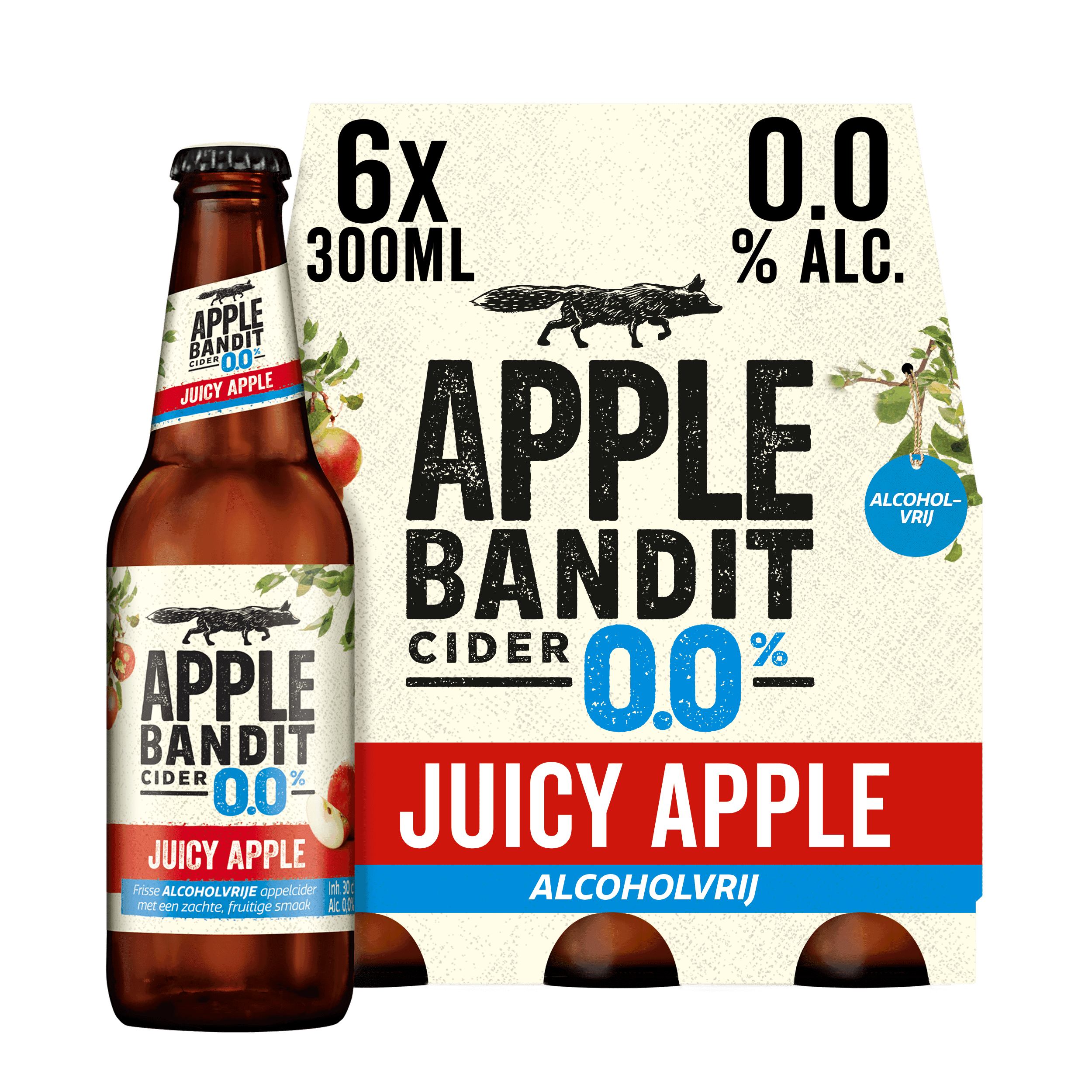 Apple Bandit Cider Juicy Apple 0.0