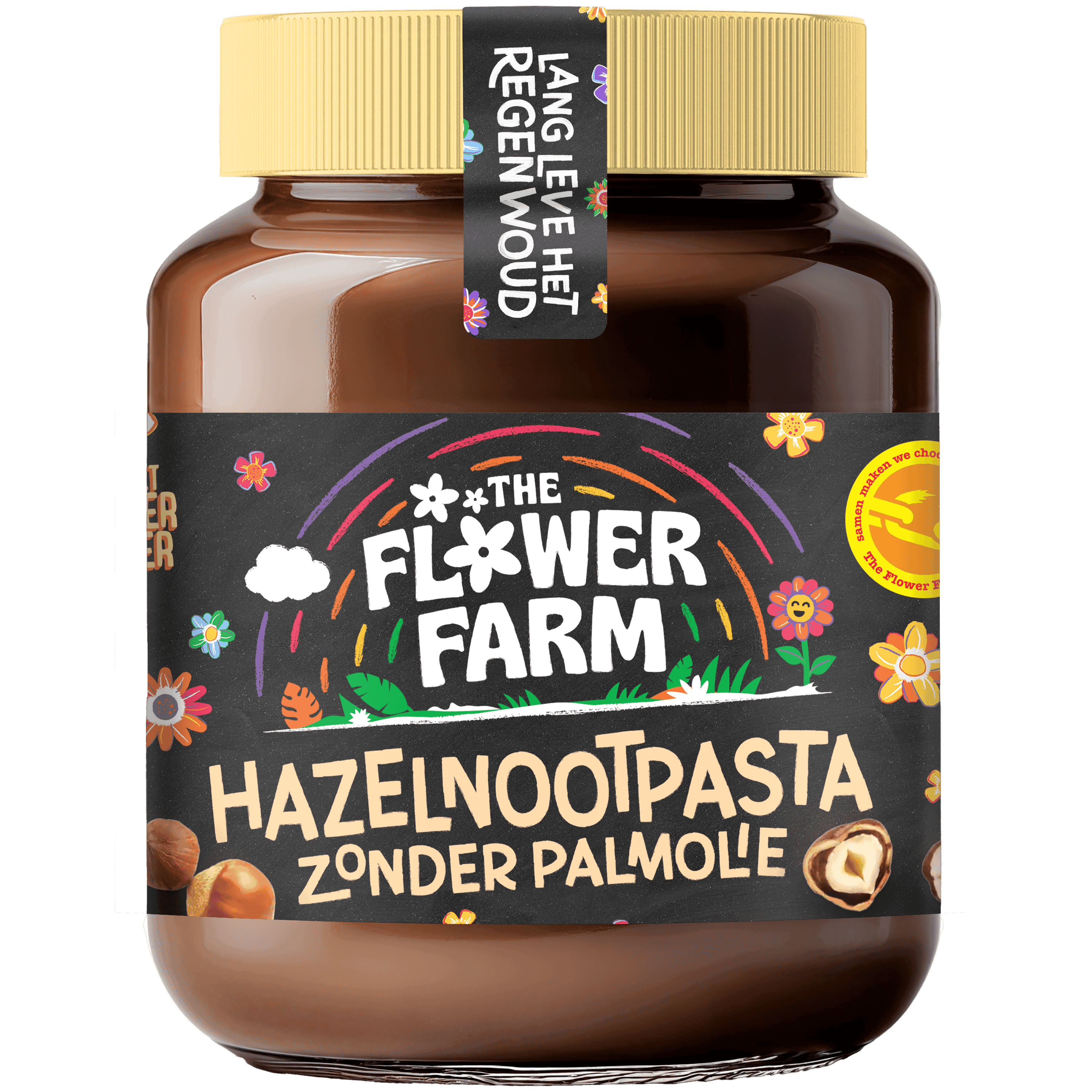 The Flower Farm Hazelnootpasta zonder palmolie