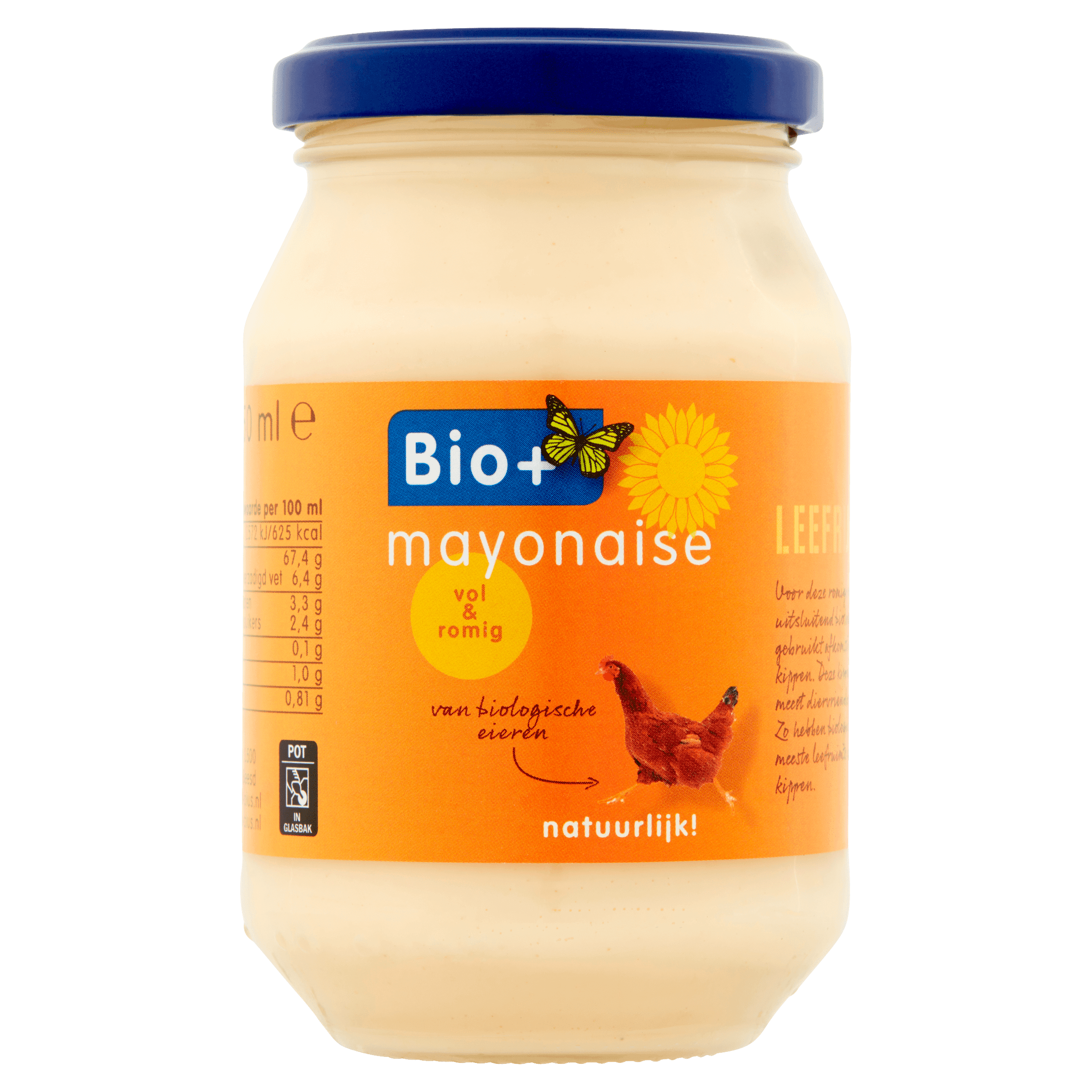 BIO+ Mayonaise vol & romig