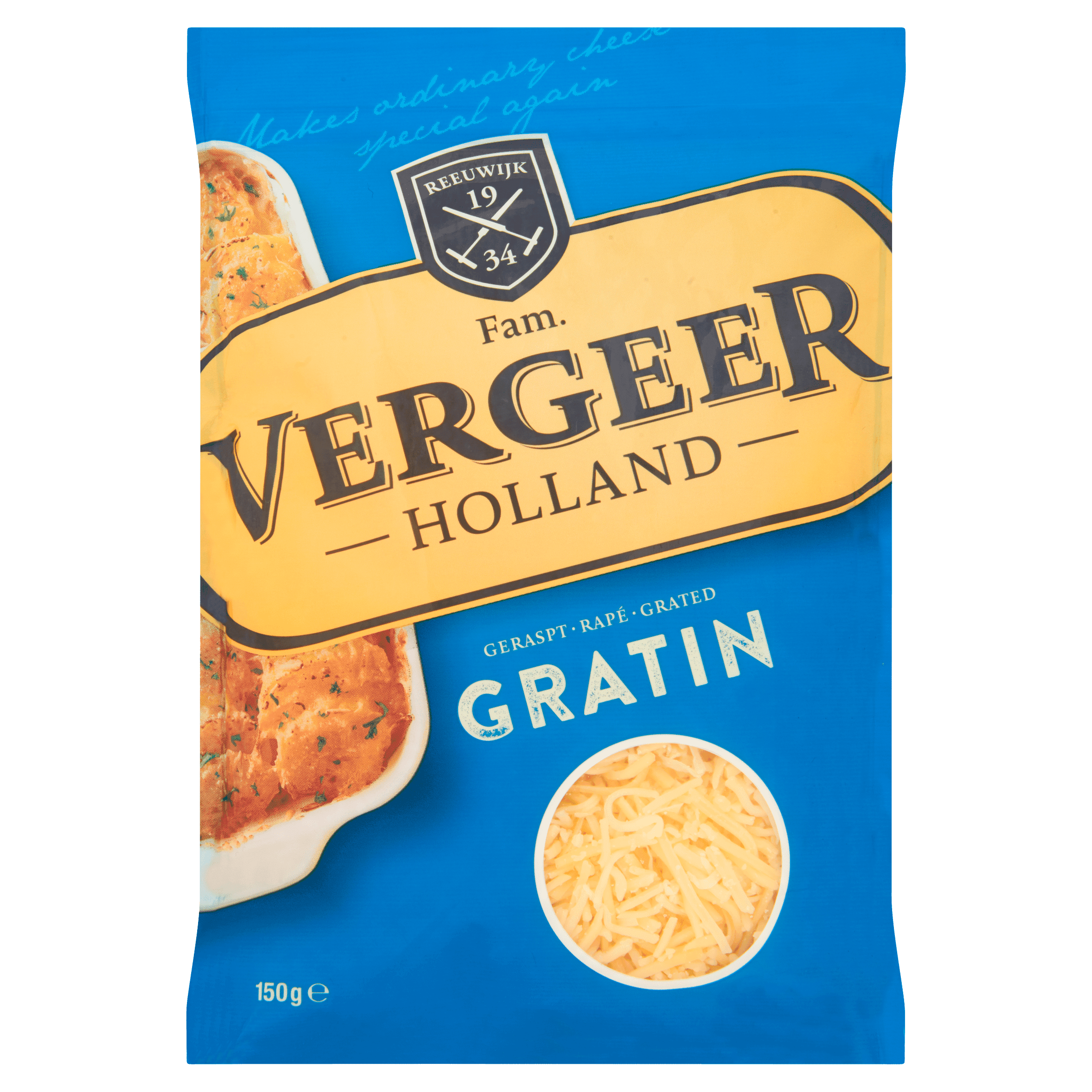 Vergeer Geraspte kaas gratin