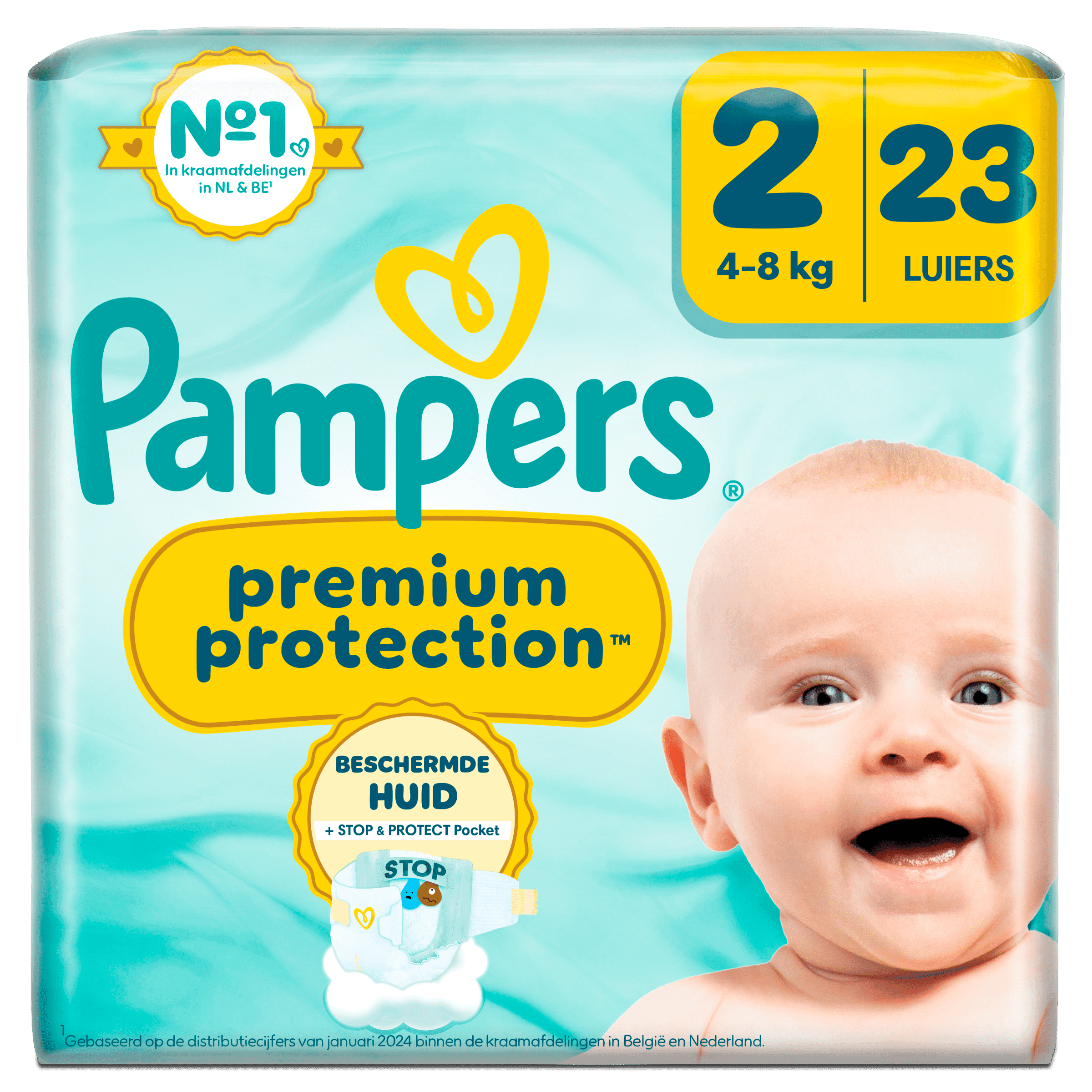 Pampers Premium Protection maat 2