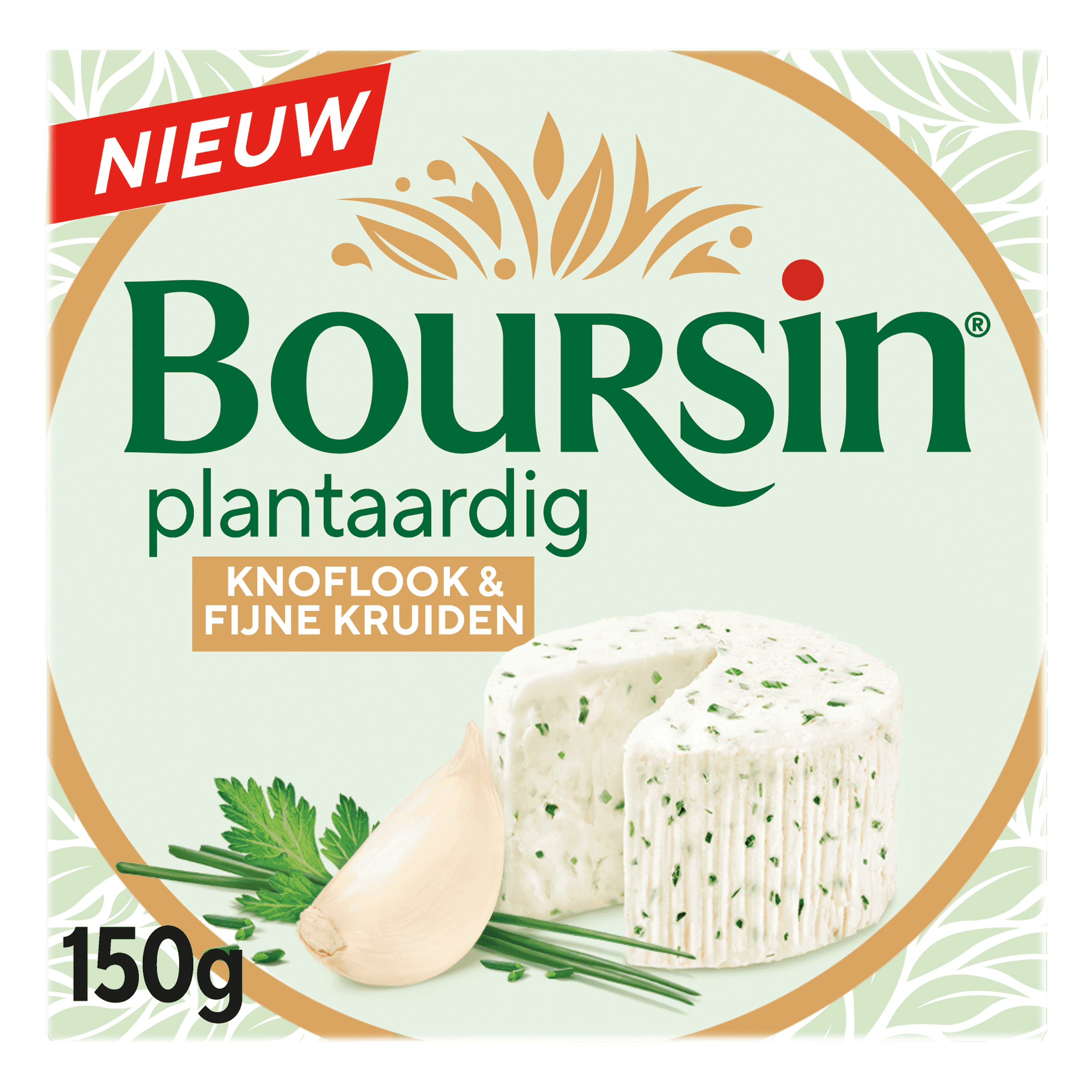 Boursin Plantaardig Knoflook & kruiden
