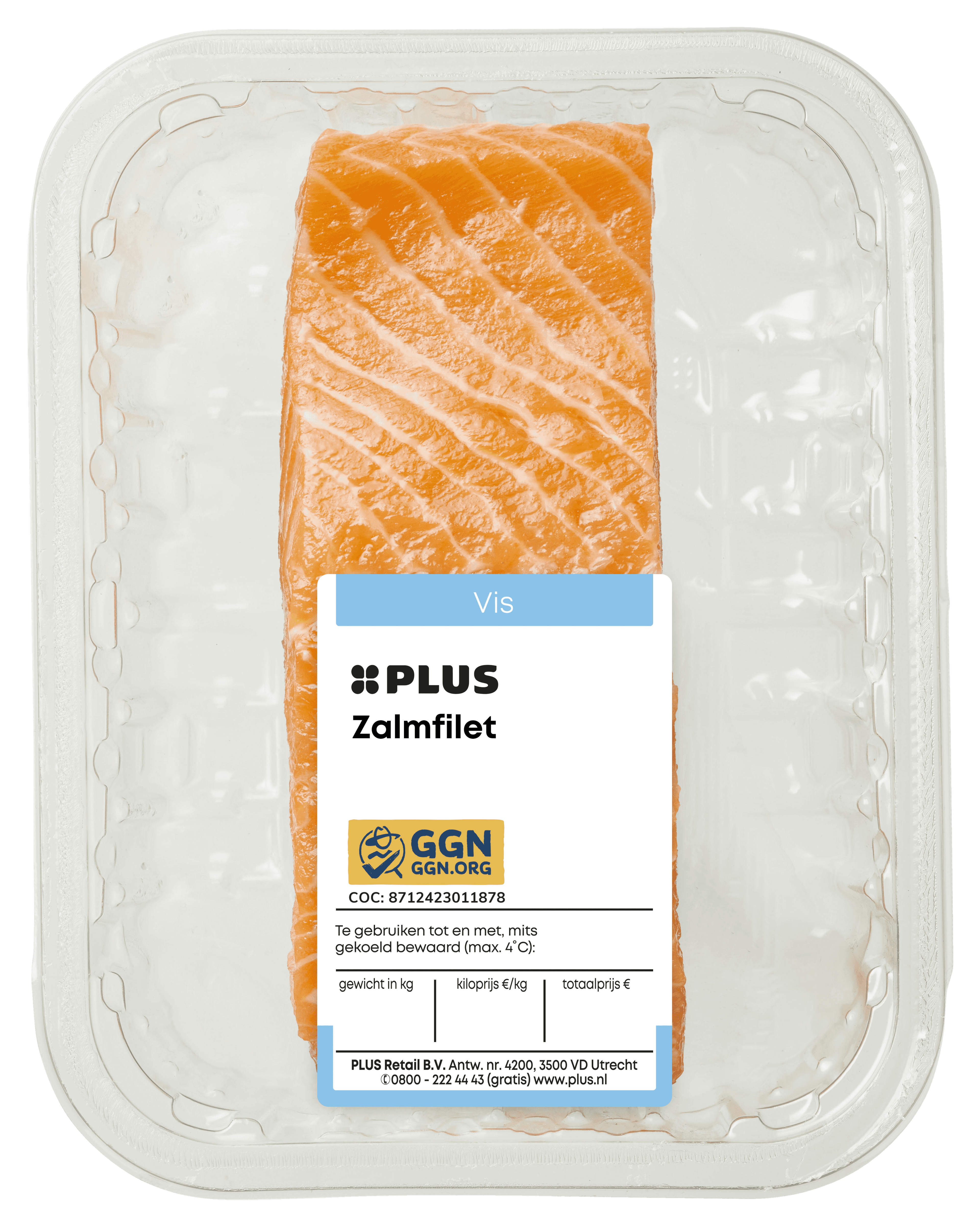 PLUS Zalmfilet zonder huid