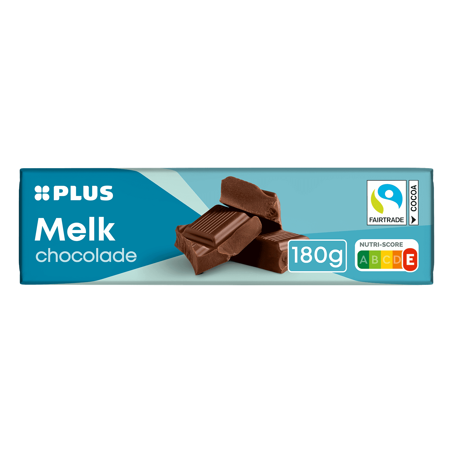 PLUS Chocoladereep melk Fairtrade