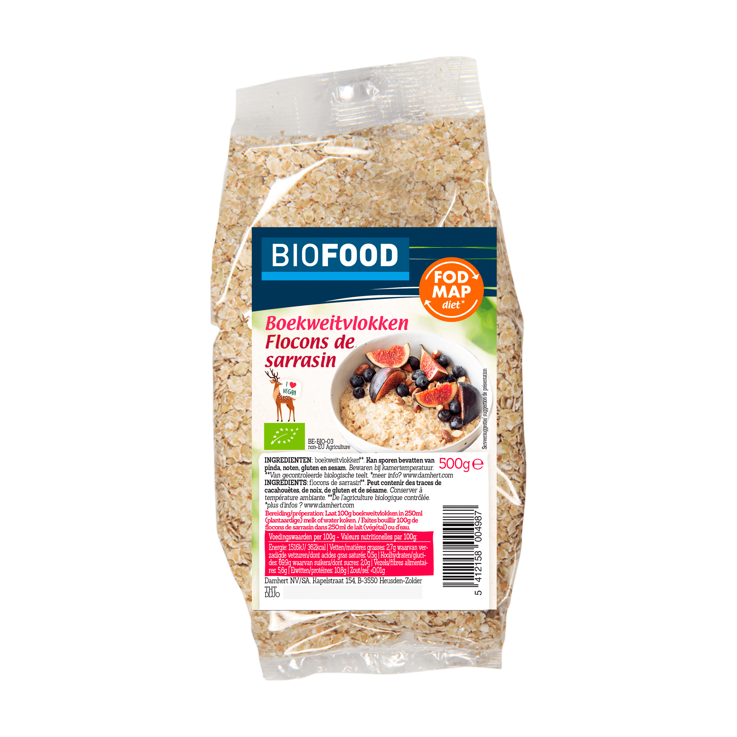 Biofood Boekweitvlokken bio