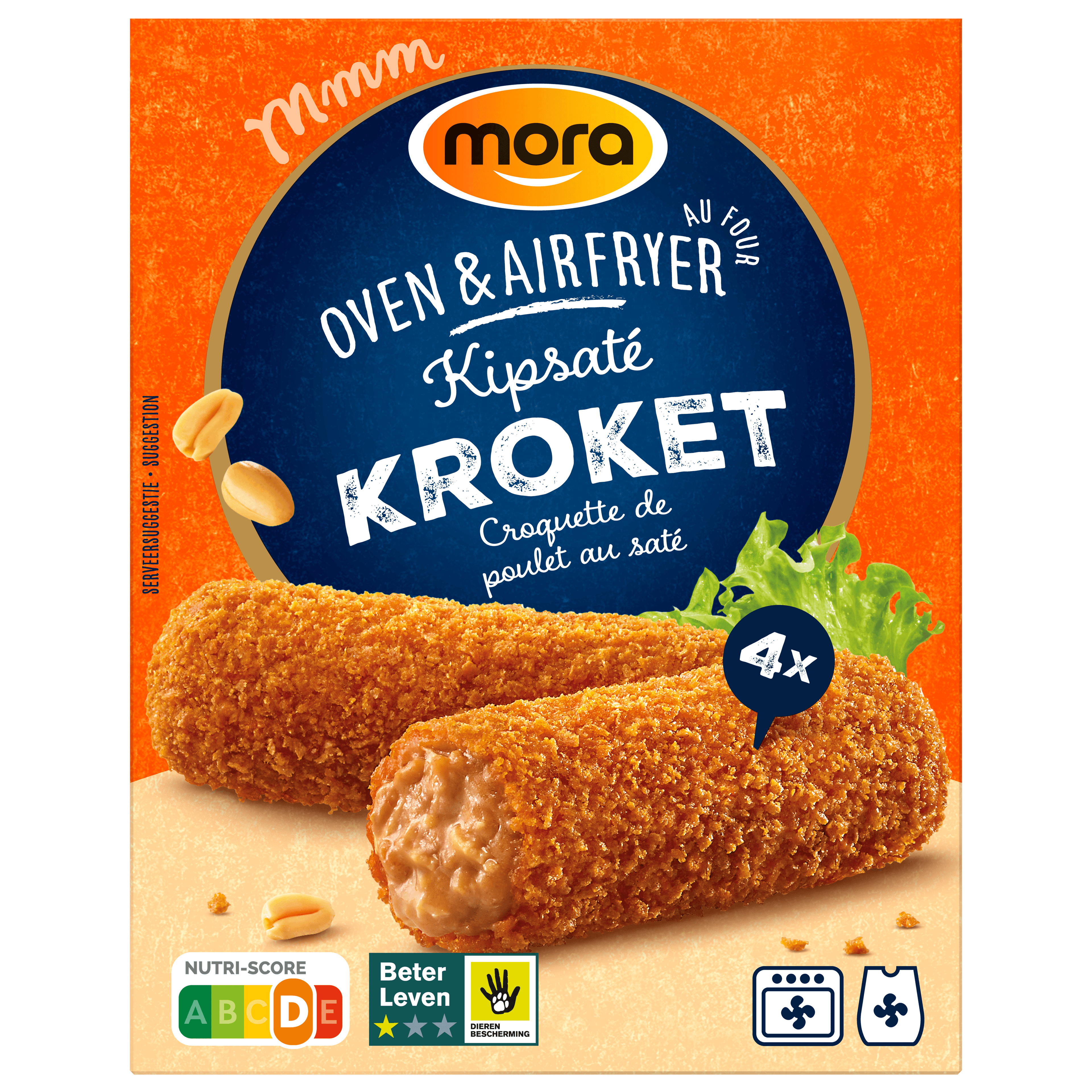 Mora Kroket saté 4st
