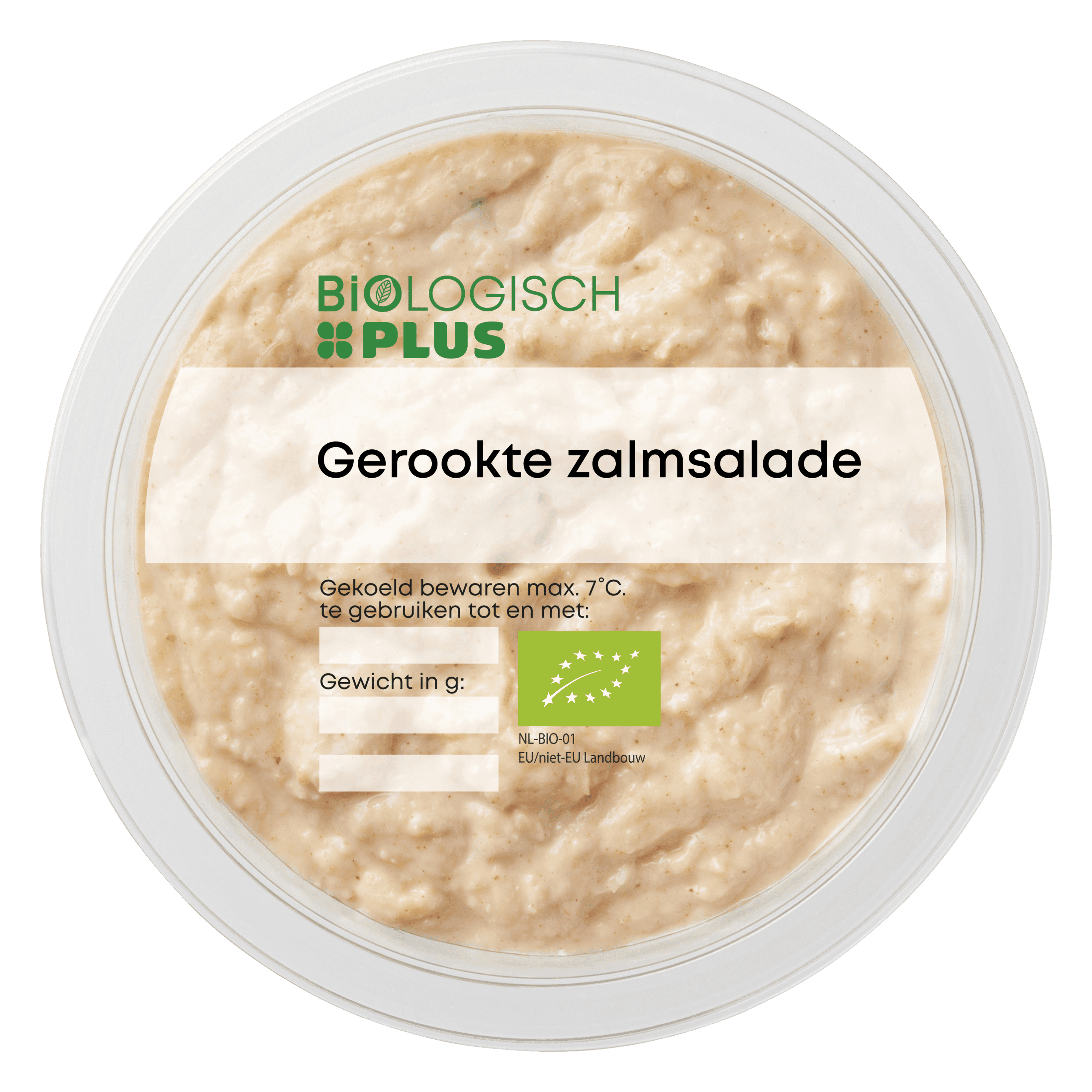 Biologisch PLUS Gerookte zalmsalade