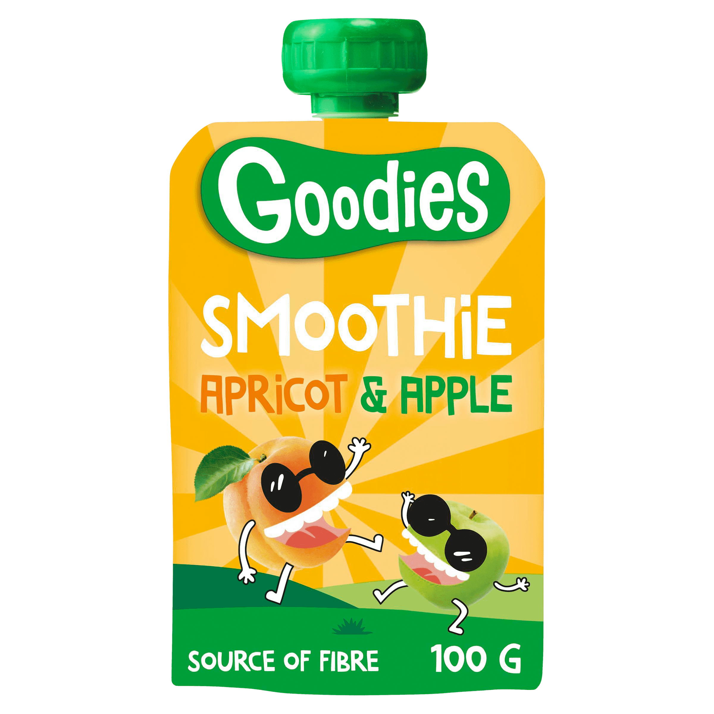 Goodies Knijpfruit Smoothie Abrikoos en Appel