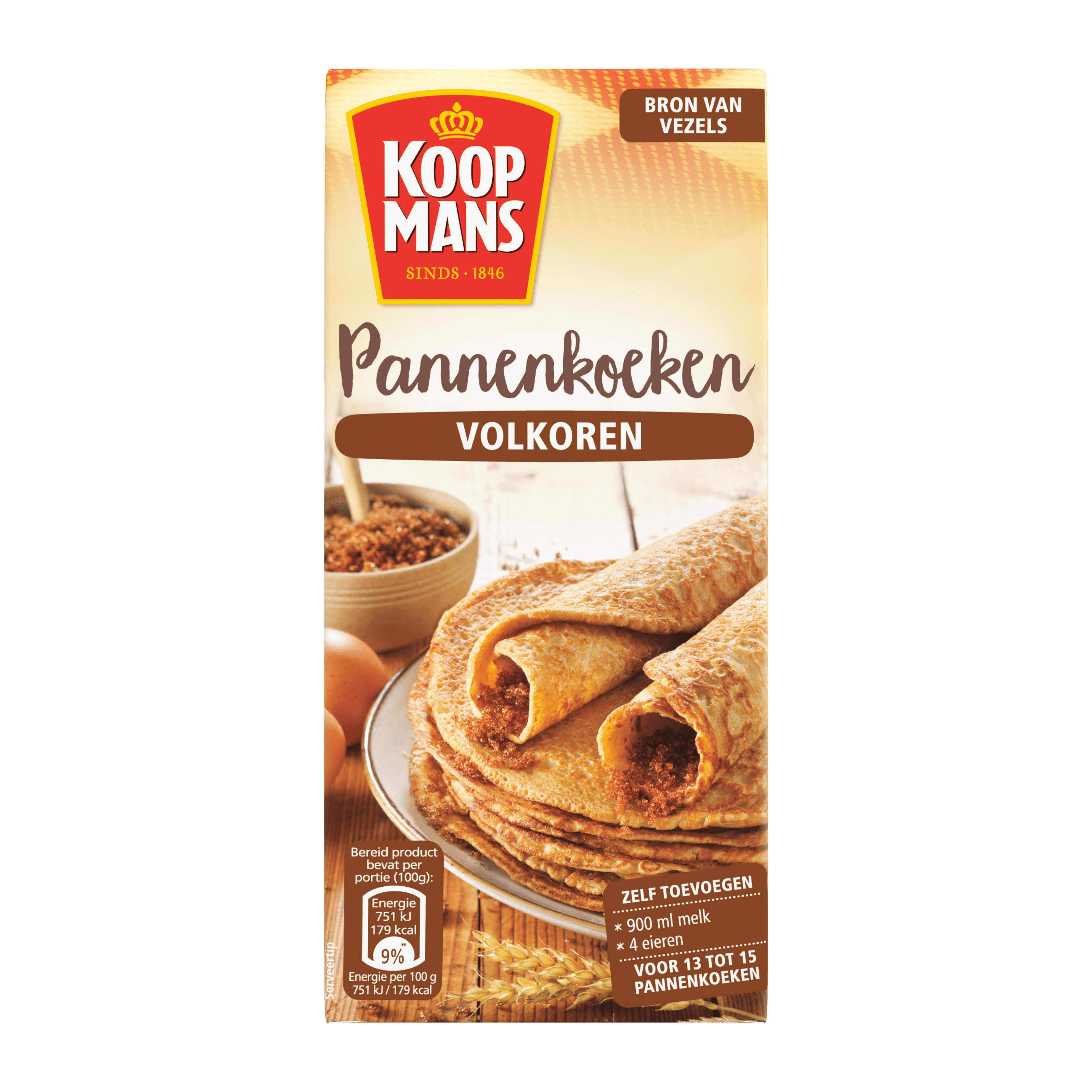 Koopmans Pannenkoekenmix volkoren