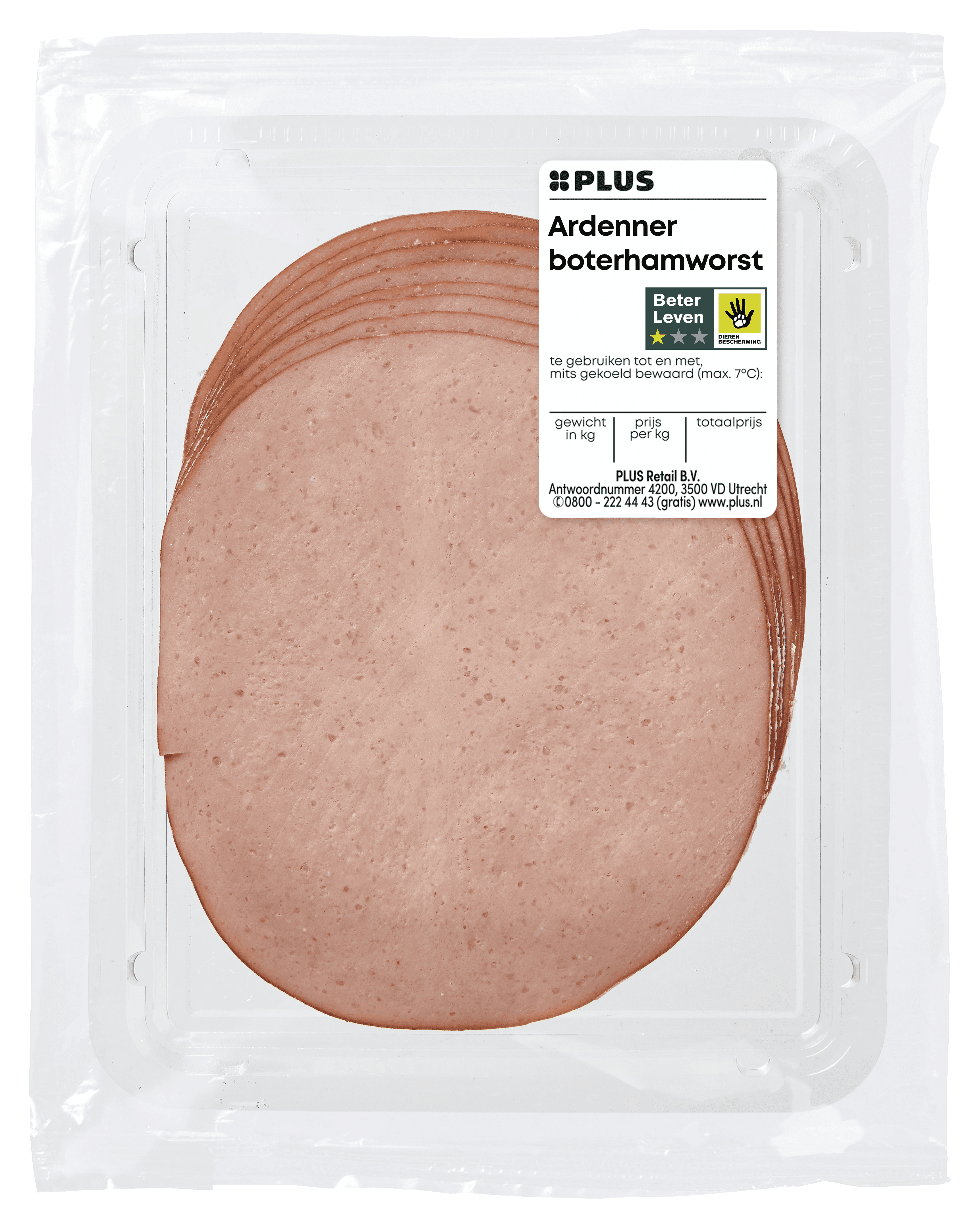 PLUS Ardenner boterhamworst