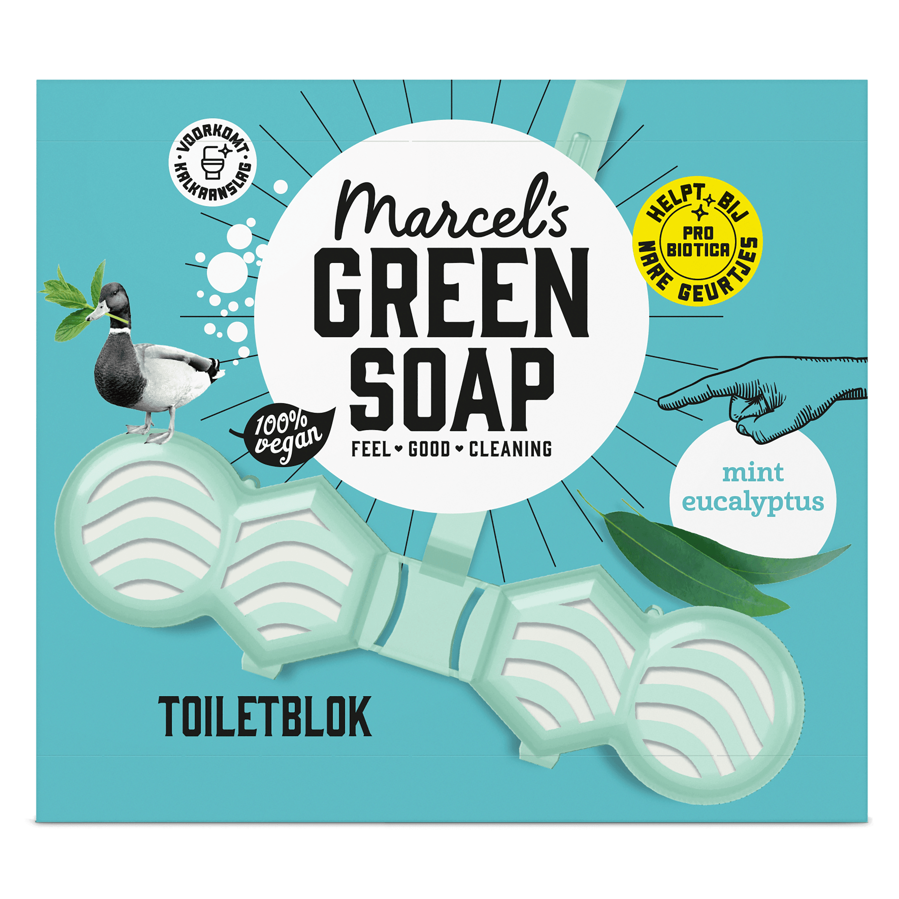 Marcel's Green Soap Toiletblok mint eucalyptus