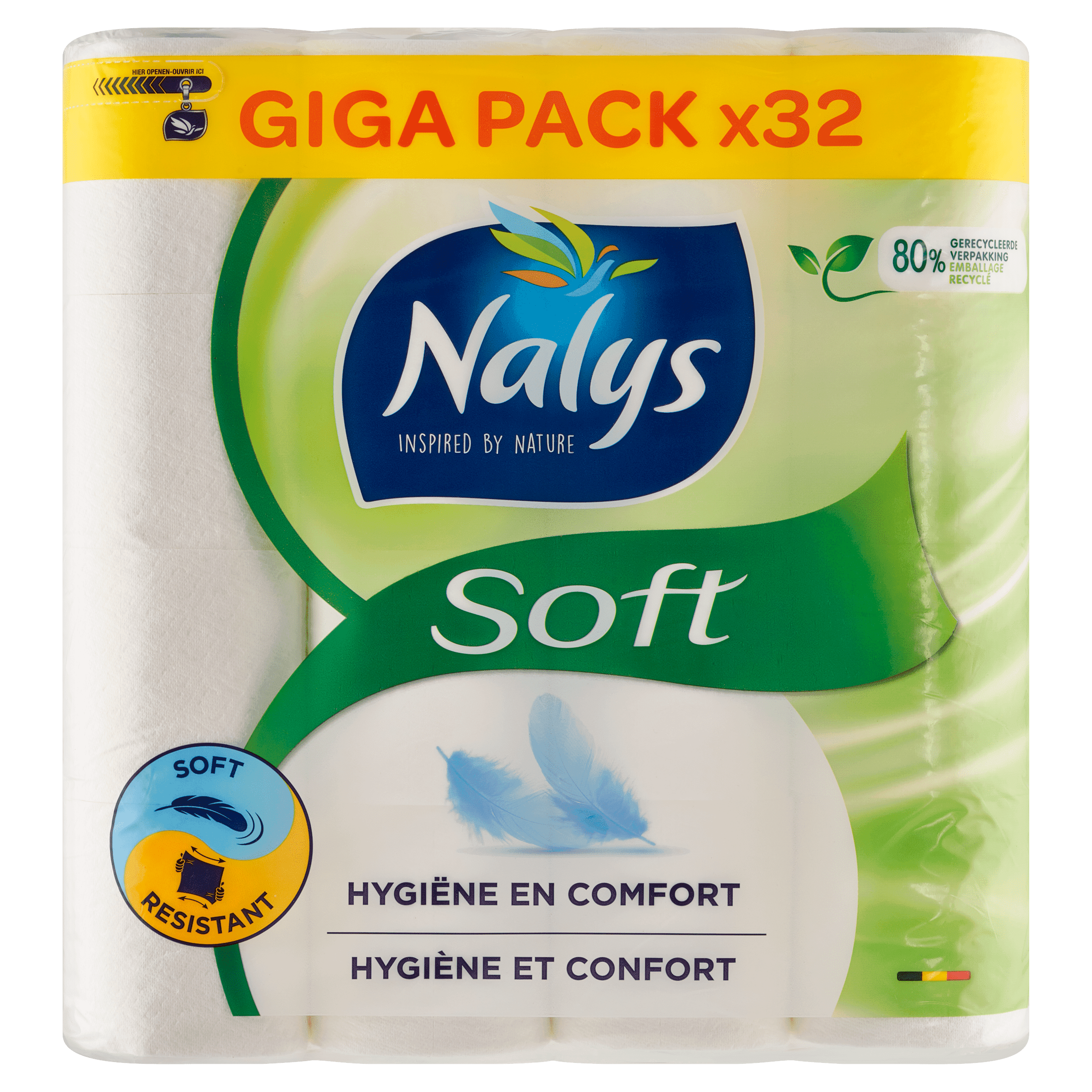 NALYS Soft hybride toiletpapier