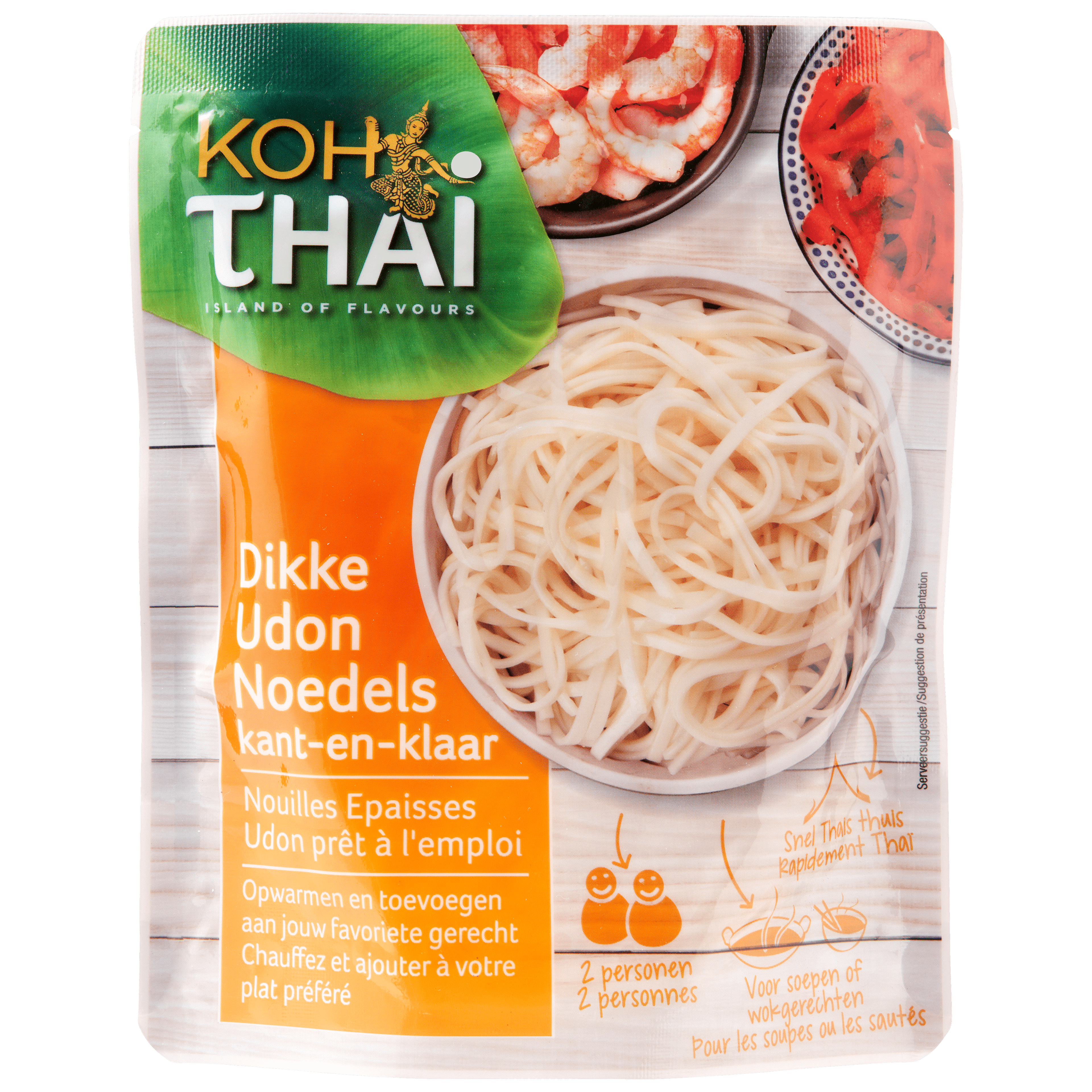 Koh Thai Dikke Udon noedels kant-en-klaar
